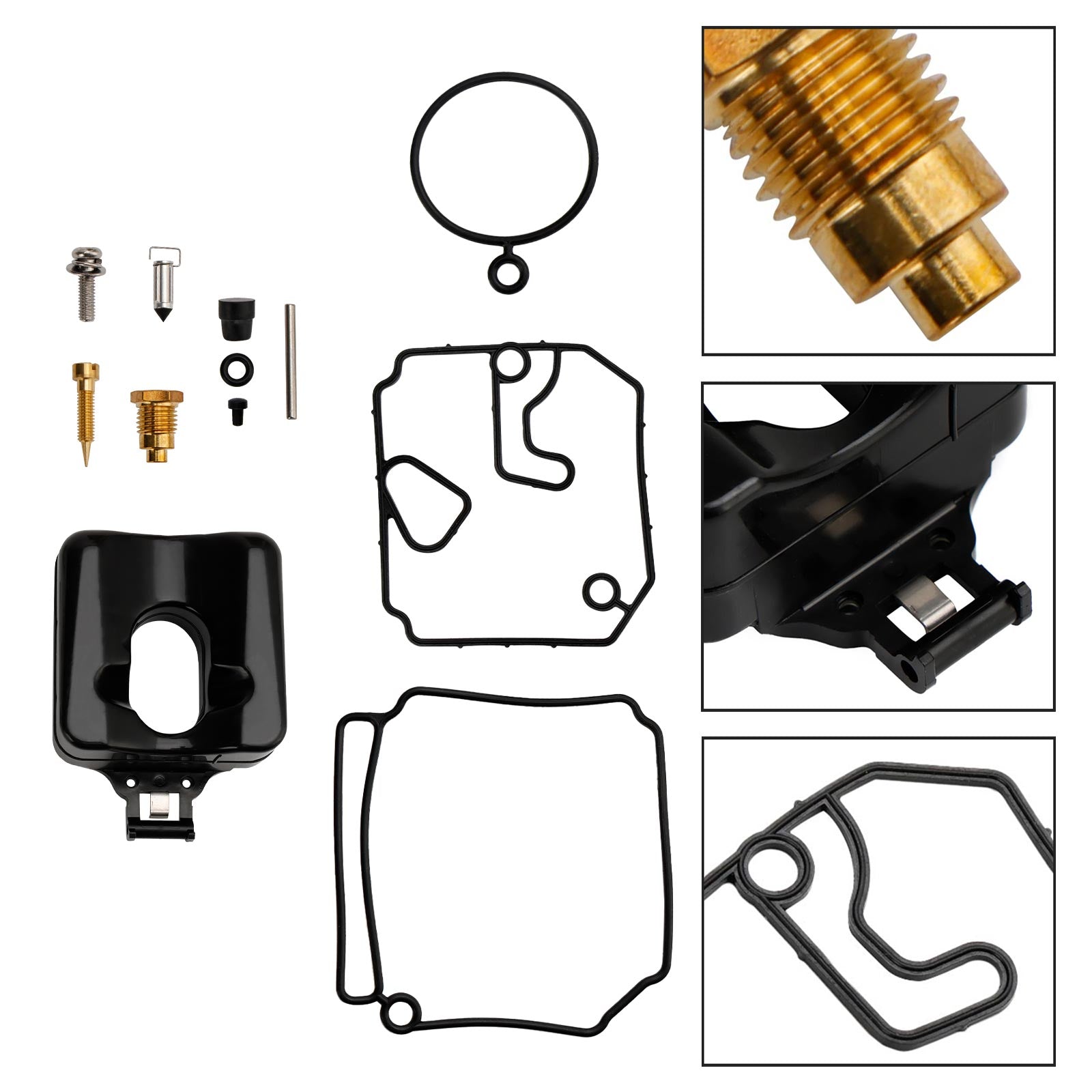 Kit di ricostruzione carburatore adatto per motore fuoribordo Yamaha 2 tempi 40HP 50HP