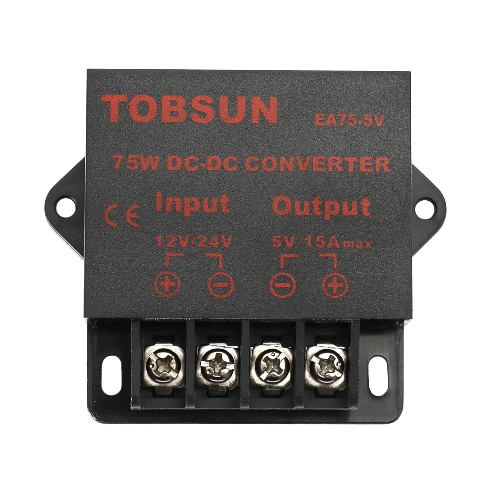 DC 12V/24V reductor a DC 5V 15A 75W convertidor de potencia del regulador de voltaje