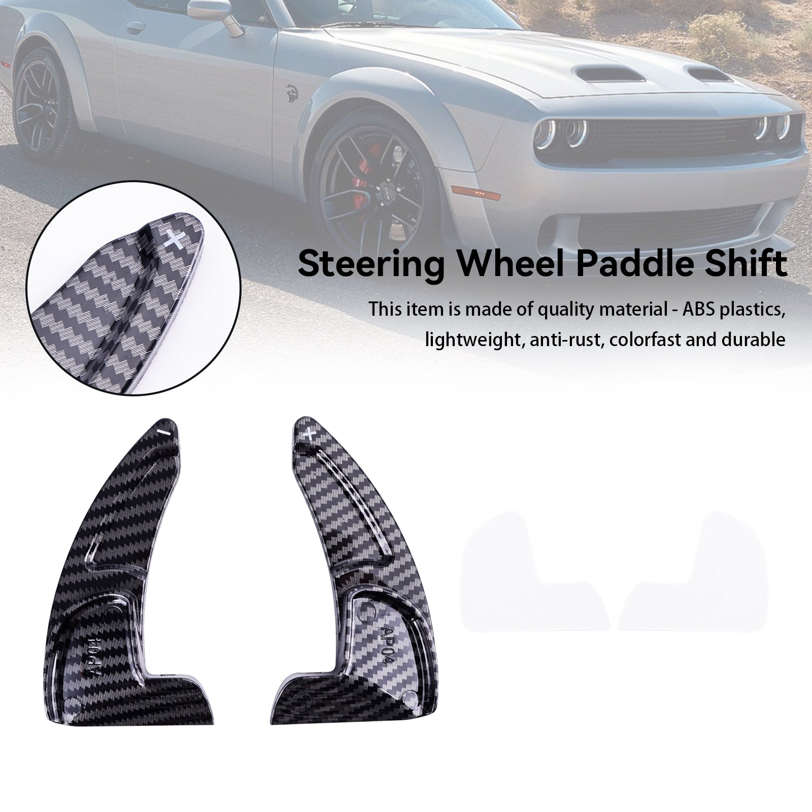 Dodge Challenger Charger Palette de changement de vitesse au volant Garniture de levier de vitesse allongée