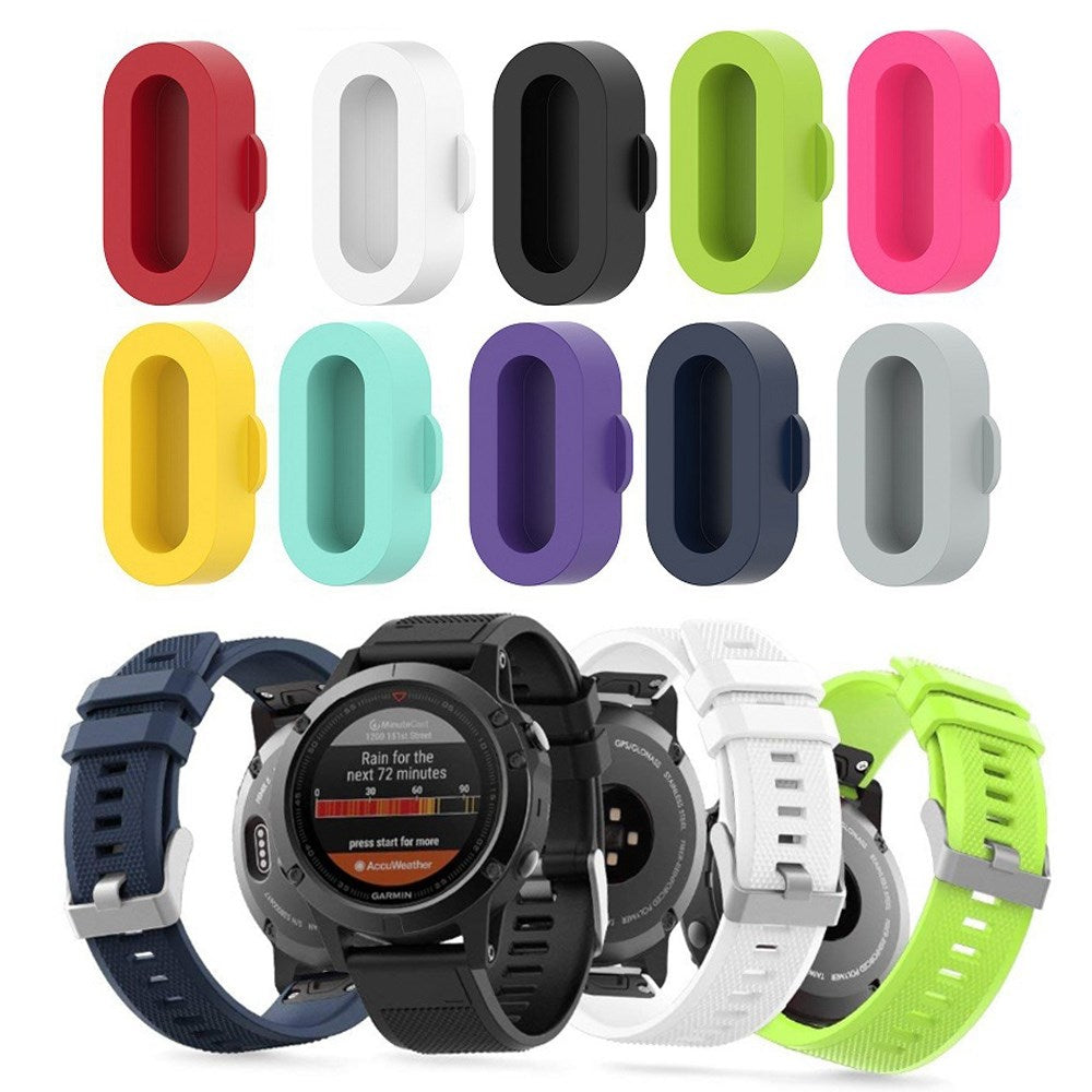 10 PCS Coloré Silicone Chargeur Port Protecteur Anti-poussière Fit Pour Garmin Fenix 5