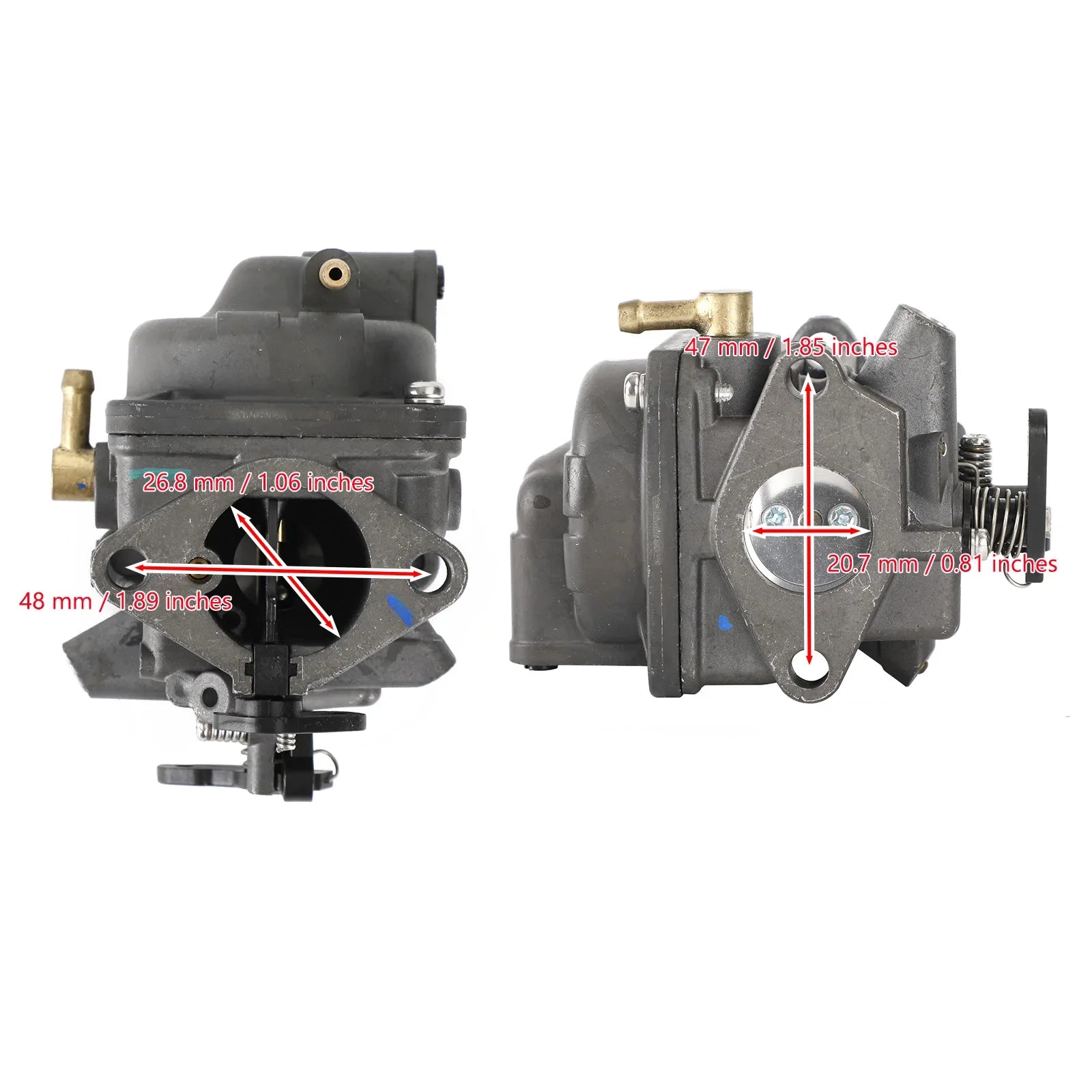 Carburador fueraborda para HONDA BF8A BF8AM BF8AH BF8AK 16100-881-A01 genérico