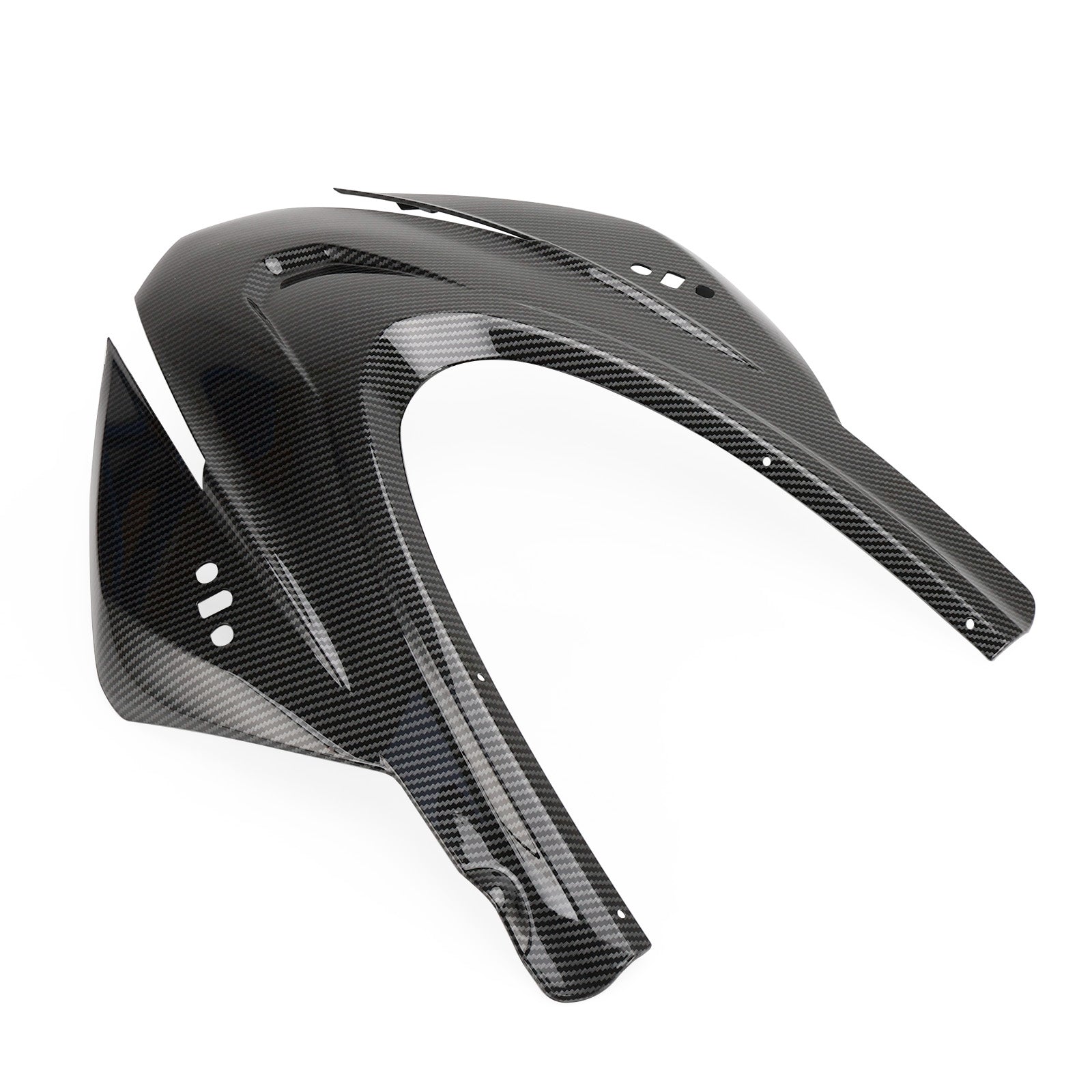 Aprilia RS 660 2020-2024 Cache de carénage de nez de capot de phare avant en carbone