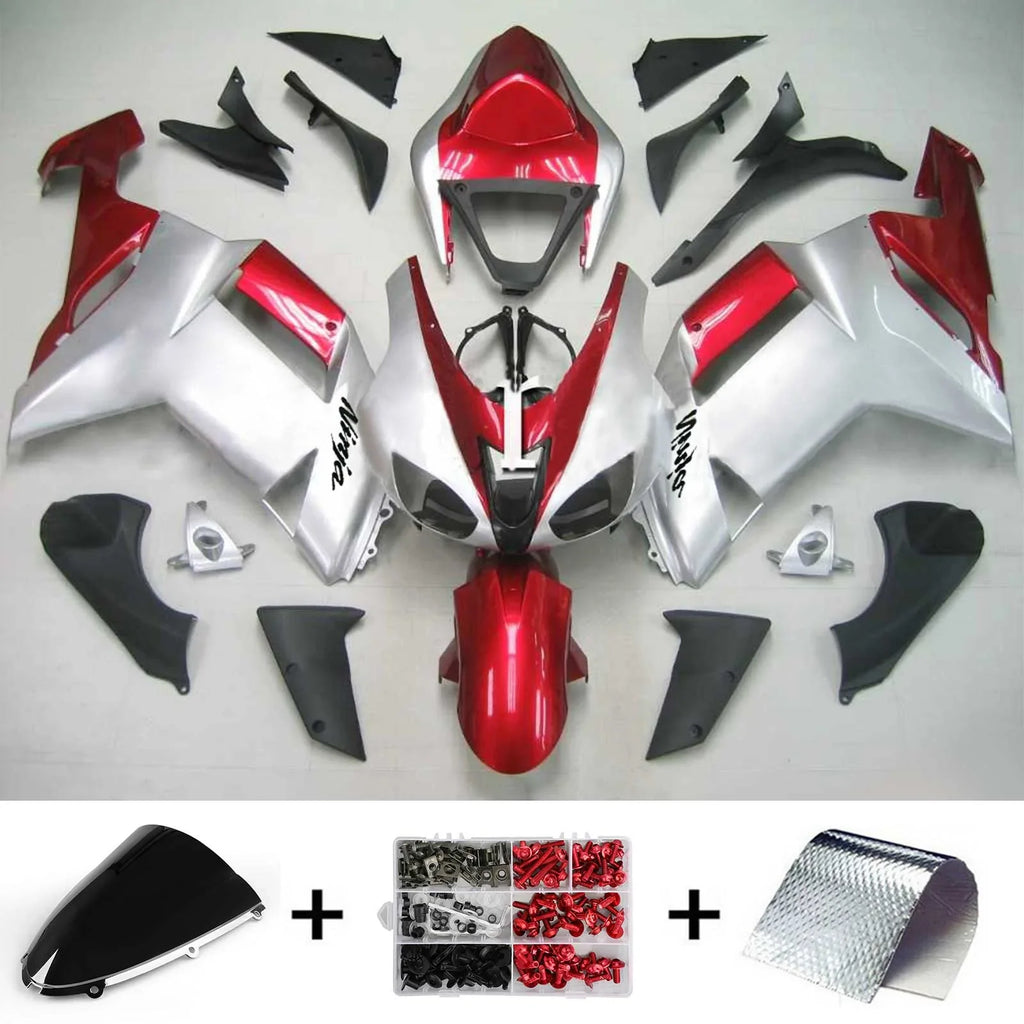 Amotopart-Verkleidungsset für Kawasaki ZX6R 636 2007–2008, generisch