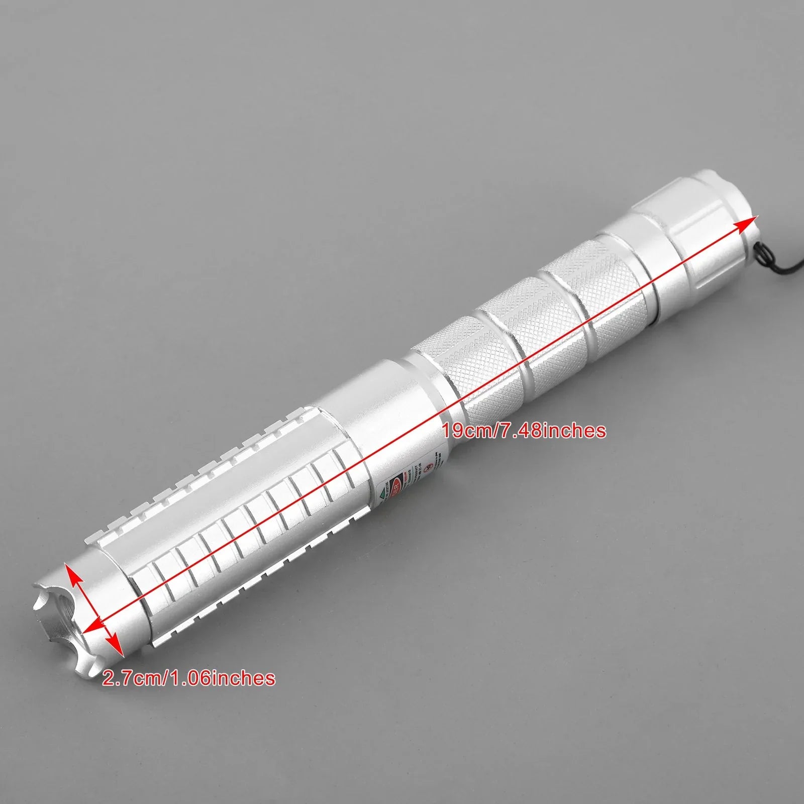 Tactical High Power 532nm Green Laser Pointer Pen Visible Beam Lazer