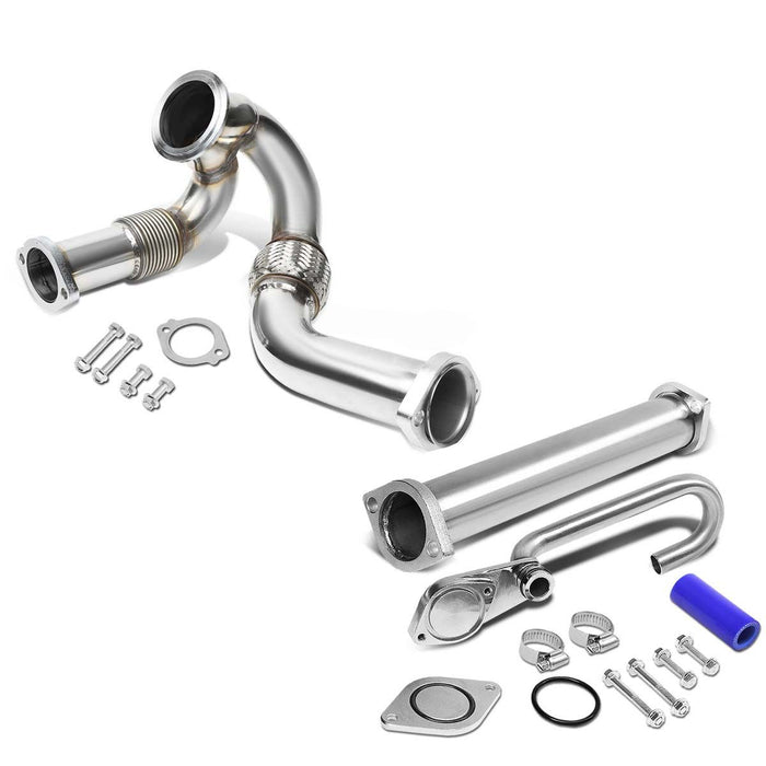 Kit de eliminación de EGR diésel Ford Super Duty 6.0L 2003-2007 con tubo alto/Y