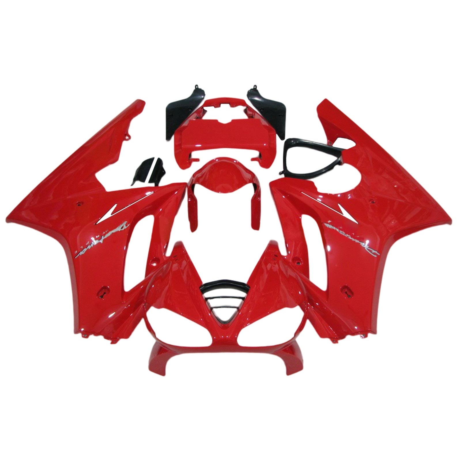 Amotopart Triumph Daytona 675 2009-2012 Kit de carenado de carrocería de plástico ABS