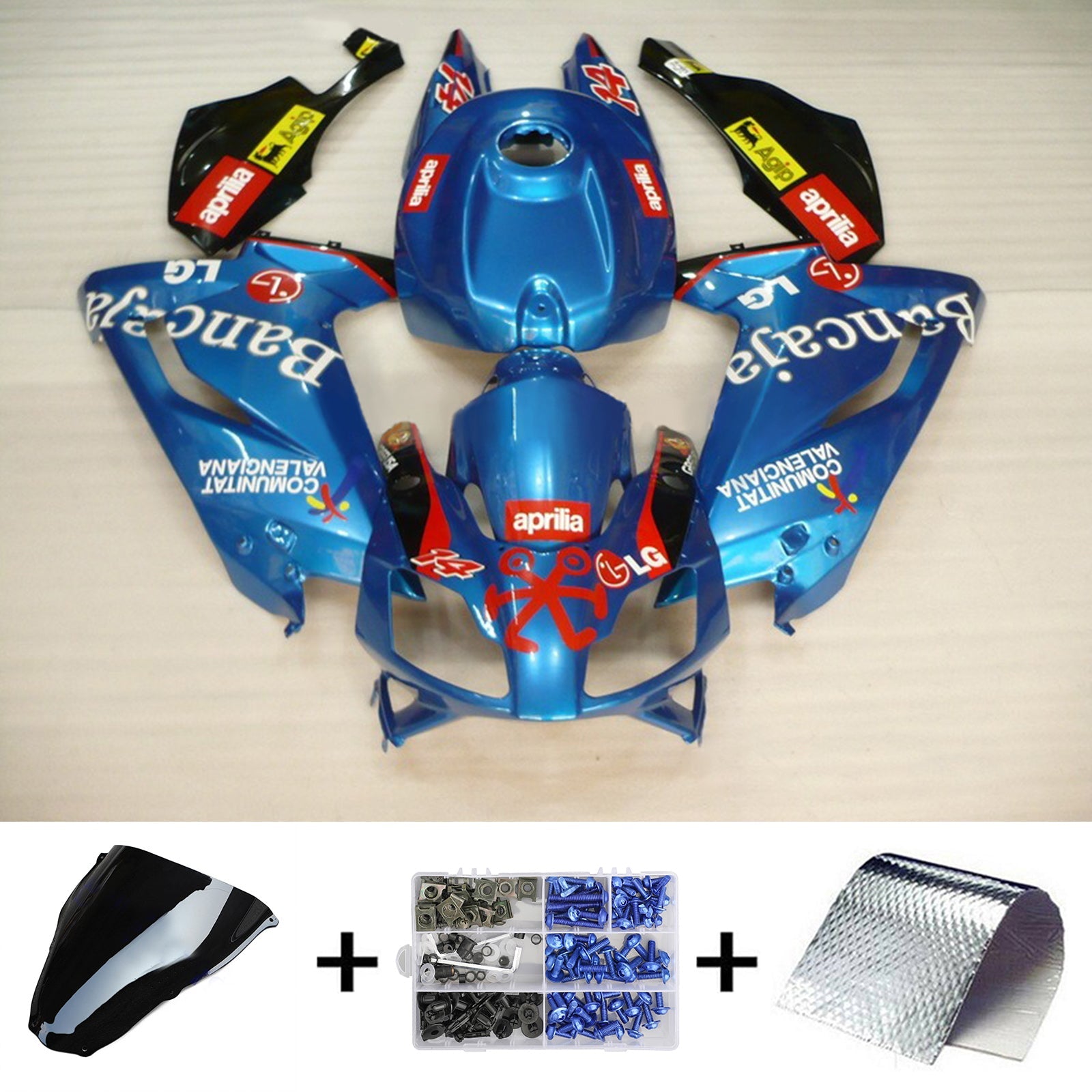 Kit de carénage Amotopart 2006-2011 Aprilia RS125