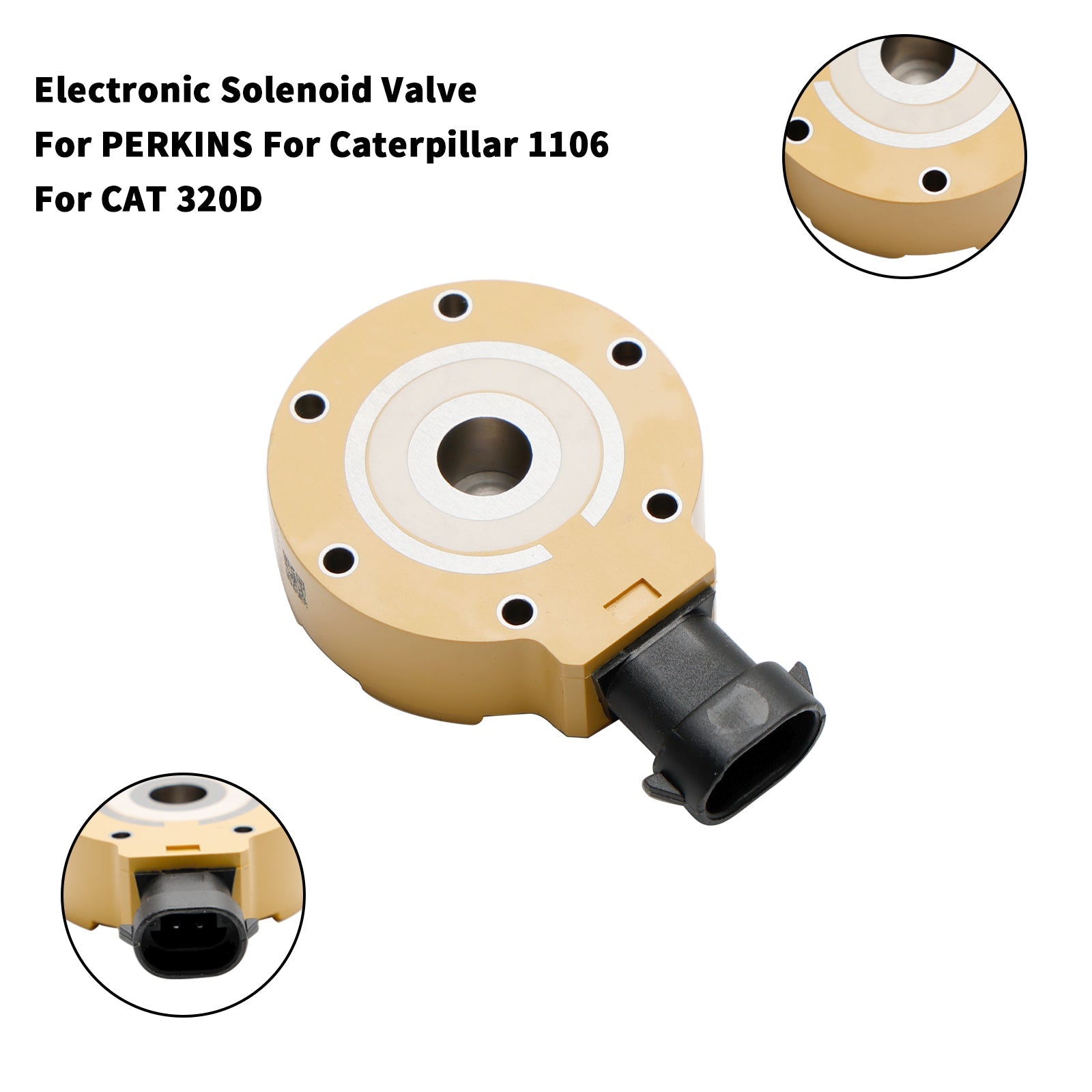 Électrovanne électronique de pompe à carburant 312-5620 Fit CAT 320D C6.6 C6 326-4635