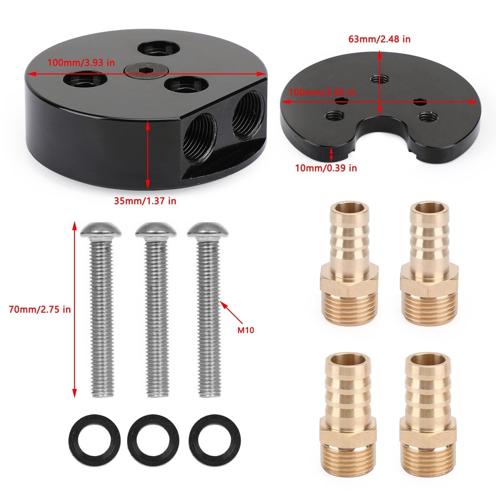 Cummins Powerstroke Duramax Carter de réservoir de carburant FASS Airdog Fuelab Pump Generic