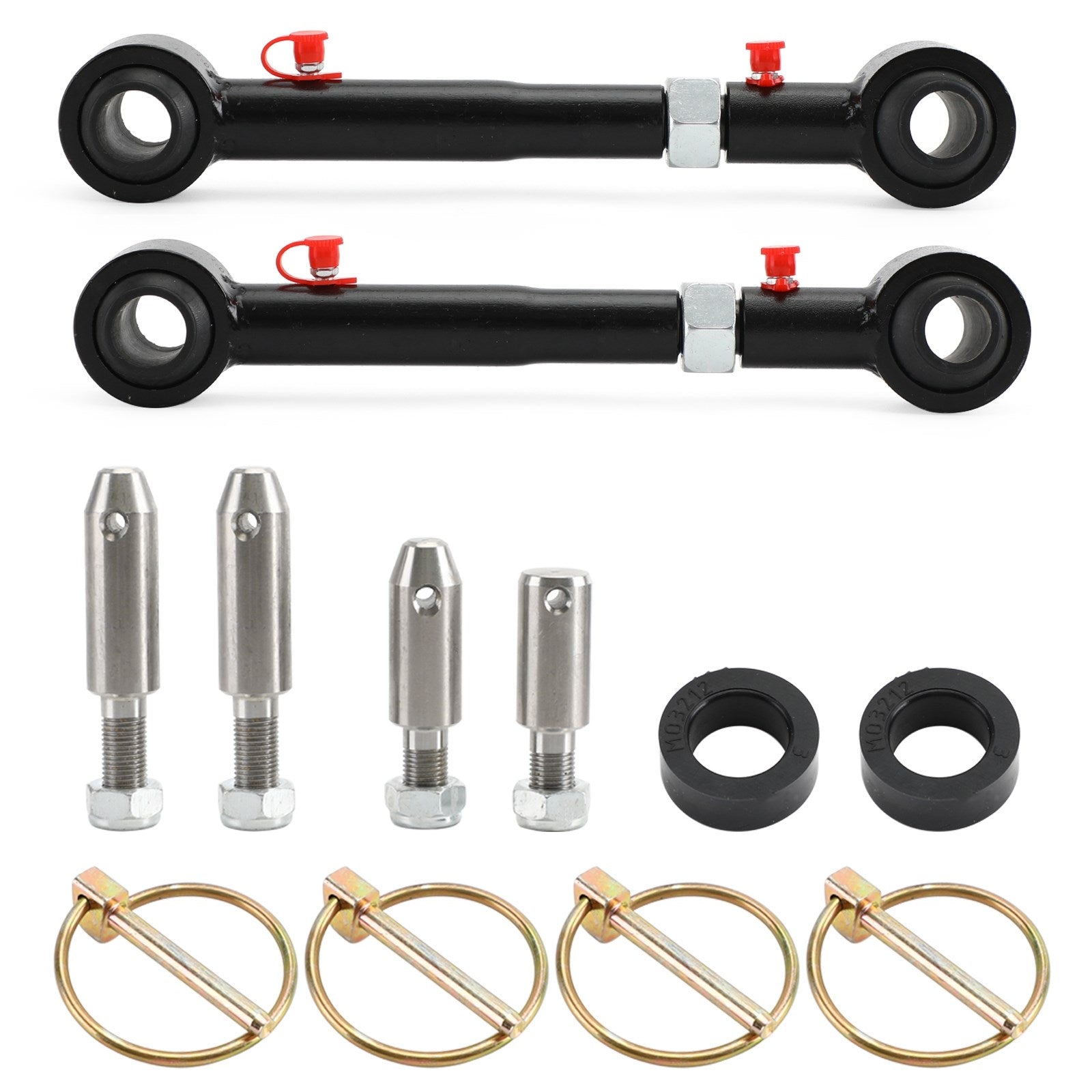 2007-2021 Jeep Wrangler JK JL 2.5-6¡±Lift Front Sway Bar Links Disconnect Generic