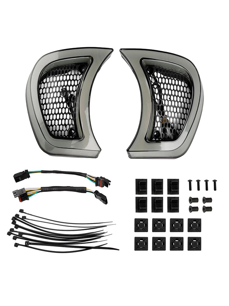 Luz LED de ventilación de carenado para faros delanteros para Road Glide Special FLTRXS 2015-23 Plug Play