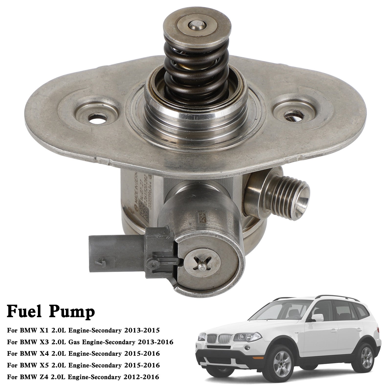 2015-2016 BMW X4 X5 2.0L Engine-Secondary High Pressure Fuel Pump 13518604229 0261520281