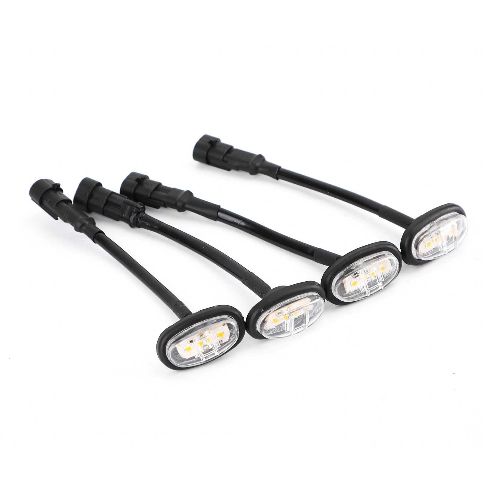 4 pezzi LED di luce del tasto per ruote bapmic è adatto per Ford F-150 Raptor 2017-2019 Generico