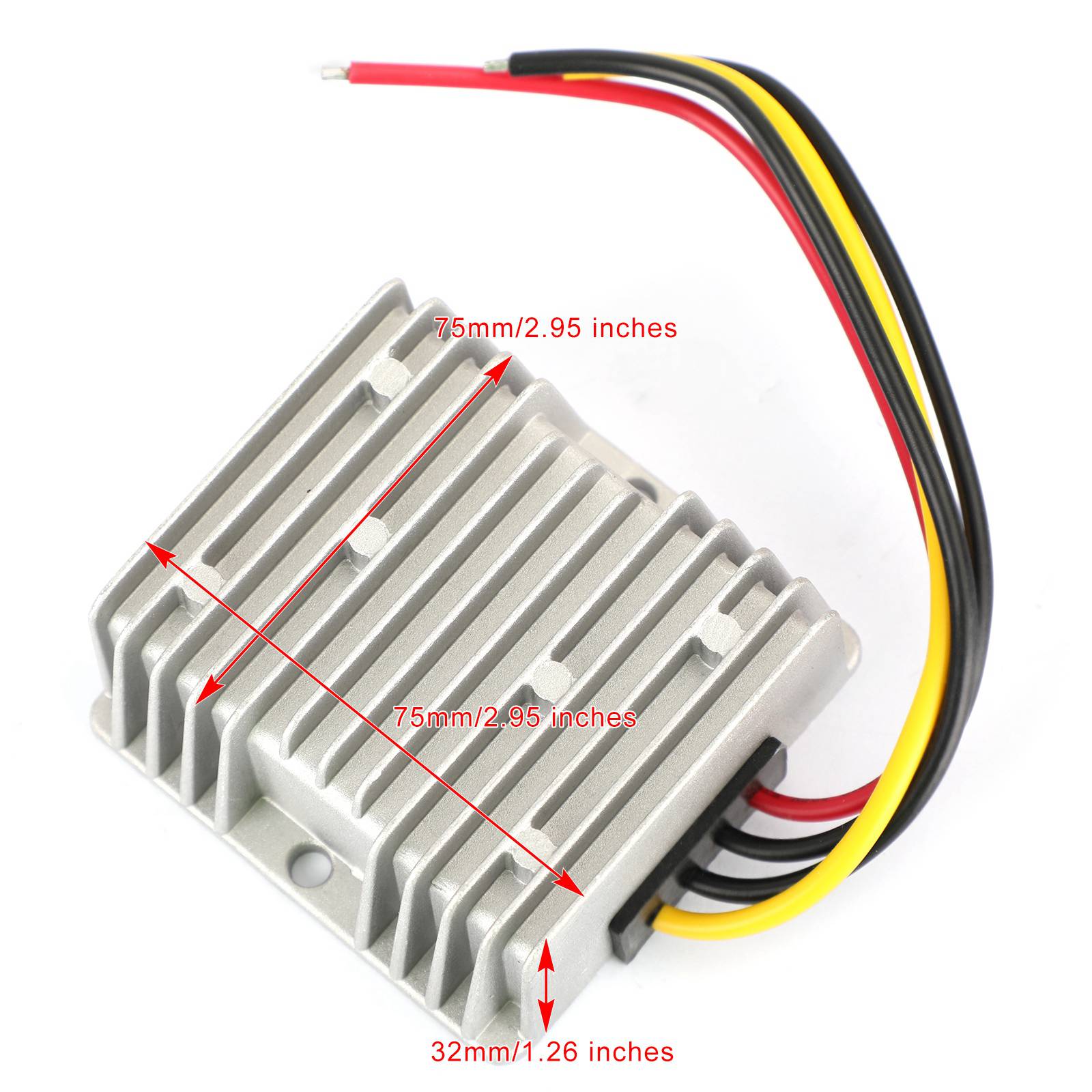 Étanche 12V/24V à 5V 20A 100W Régulateur de convertisseur de puissance CC/CC abaisseur