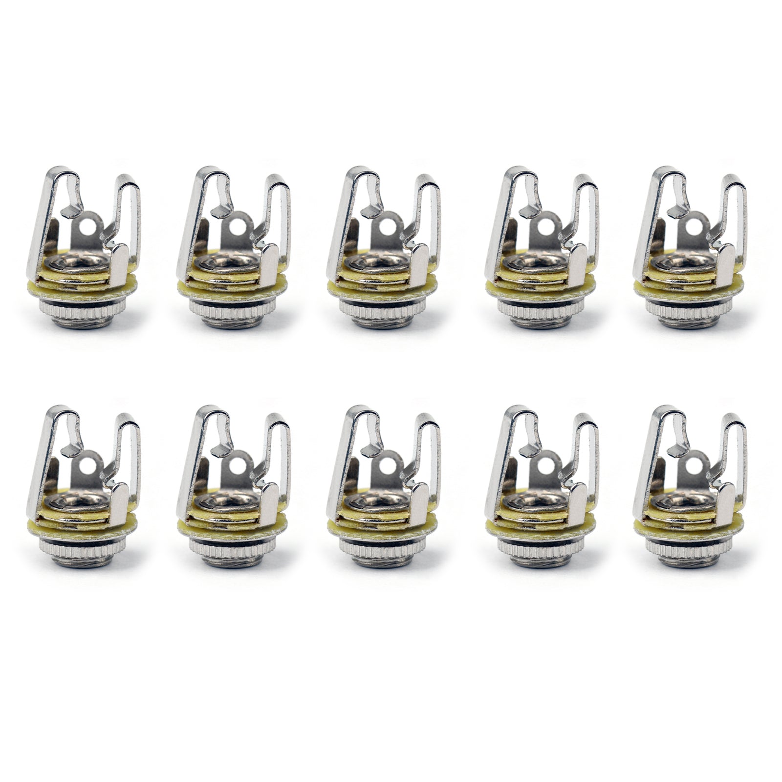 10PCS 3.5mm Stéréo Prise Jack Femelle Connecteur Montage Sur Panneau Soudure Pour Casque