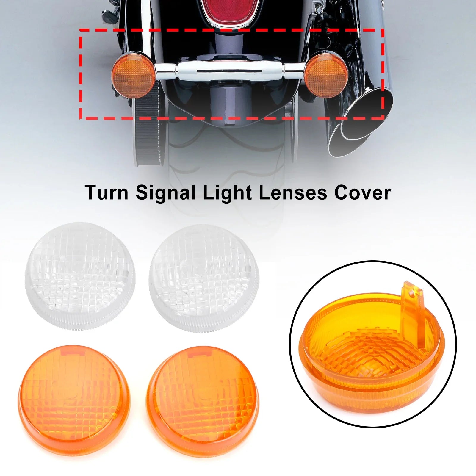 Le migliori offerte per Turn Signal Lens Cover For Honda Shadow Spirit VT750 Vulcan VN Generic sono su ✓ Confronta prezzi e caratteristiche di prodotti nuovi e usati ✓ Molti articoli con consegna gratis!