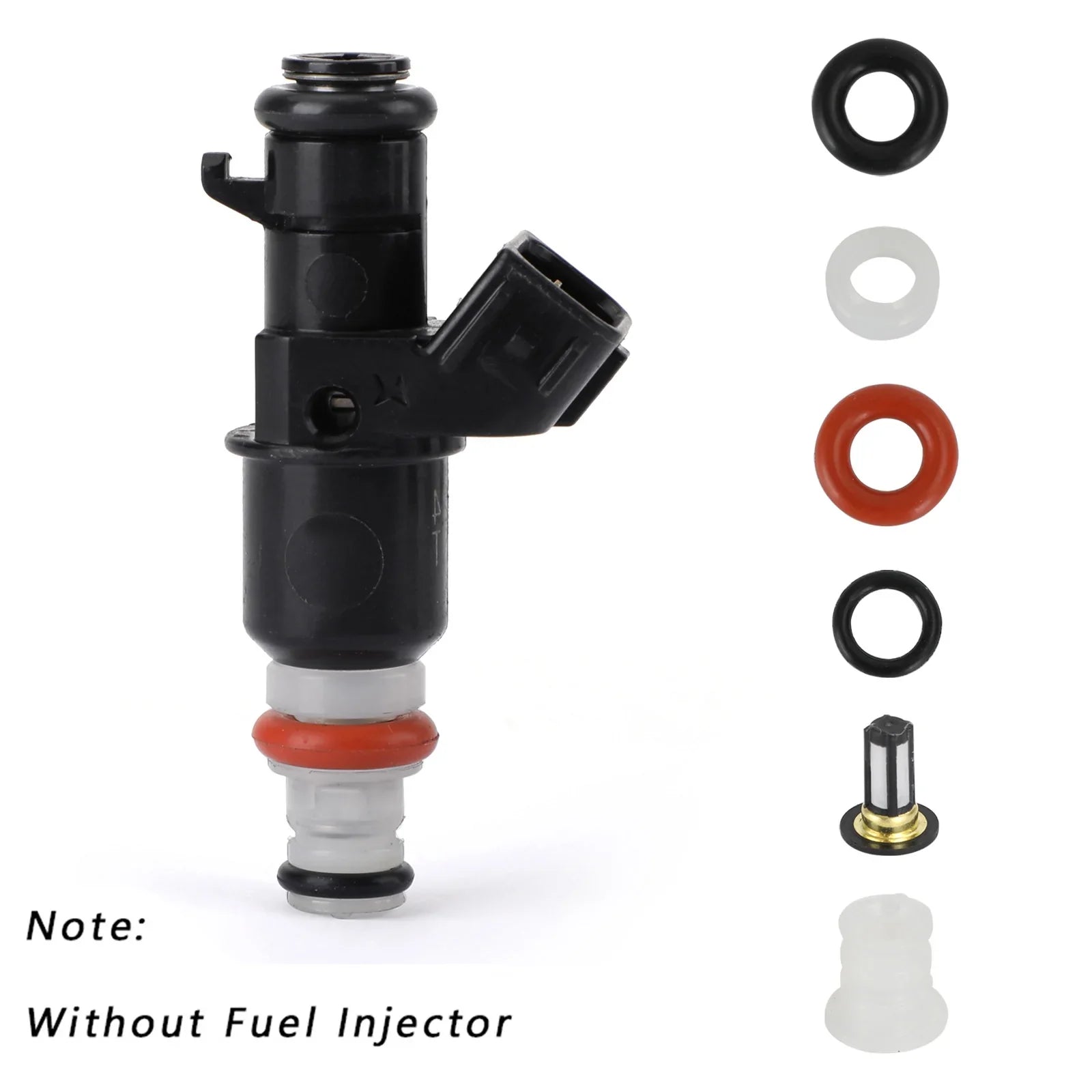 4 Uds Kit de reparación de inyector de combustible juntas tóricas de filtro para Acura RSX TSX Honda Civic genérico