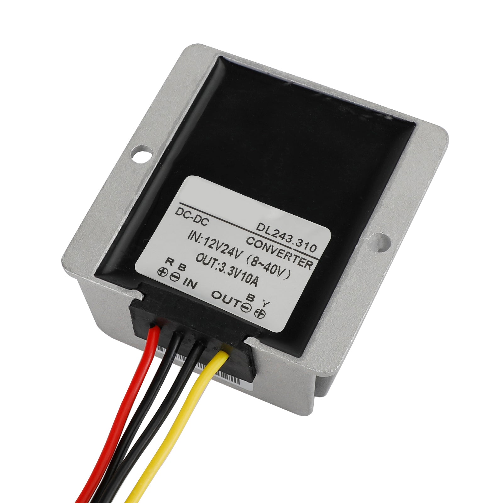 Convertidor Buck DC/DC 12V/24V a 3.3V 10A Módulo de fuente de alimentación regulador