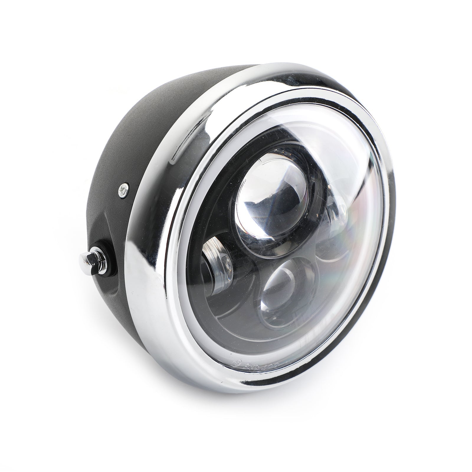 Phare LED 7 pouces Hi/Lo + clignotant + DRL pour moto Dyna Cafe Racer Bobber générique