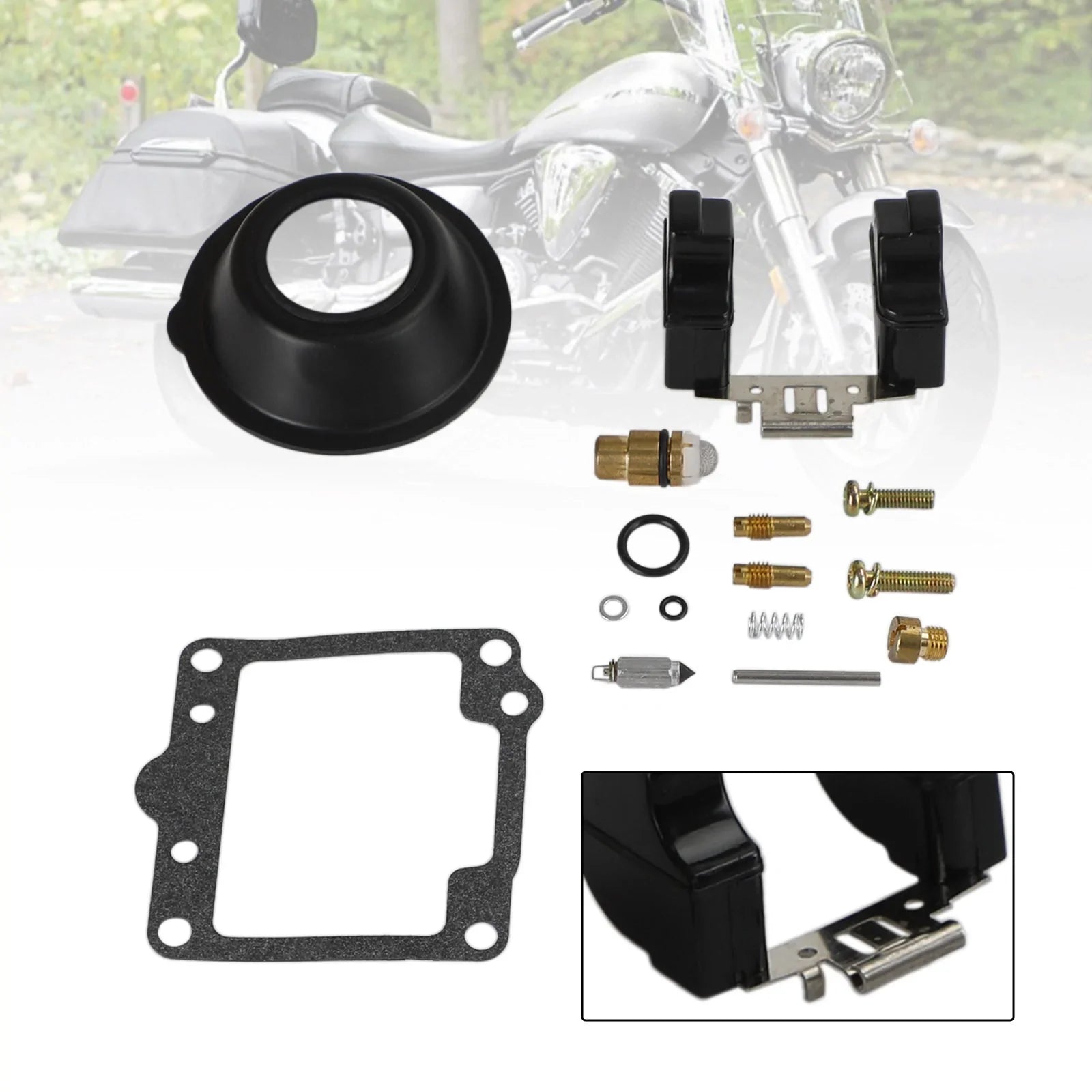 Kit de réparation de carburateur Yamaha XS1100 XS1100L XS1100S 1980-1981