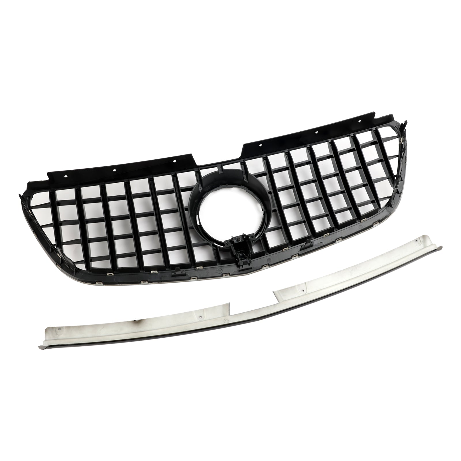 Grille de pare-chocs avant noir brillant Mercedes Vito W447 2015-2019 GT Stlye