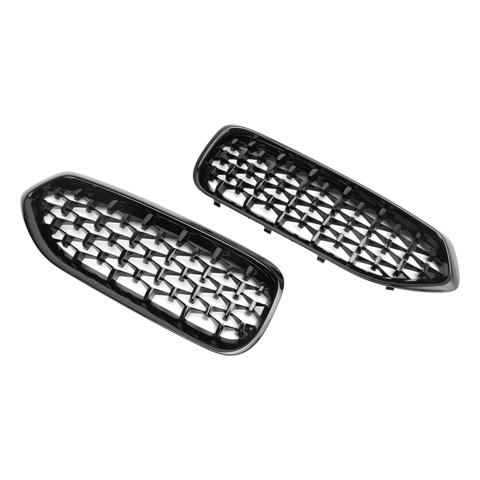 Grille de calandre avant noire brillante de style diamant pour BMW G29 Z4 2019-2023