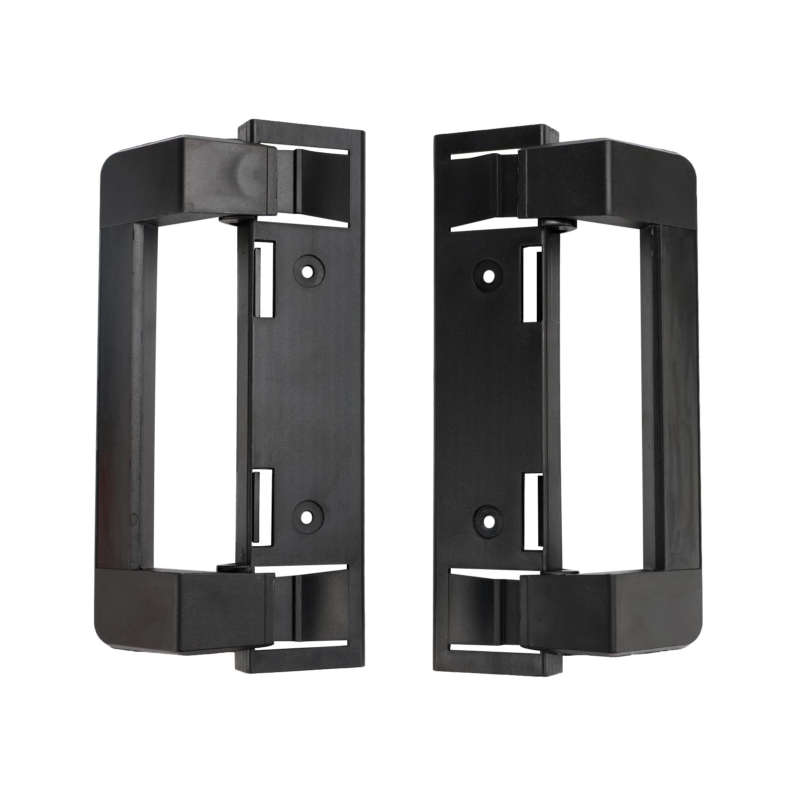 Soporte de manija de puerta de refrigerador RV, Hardware negro para Dometic 3316882900, 2 uds.