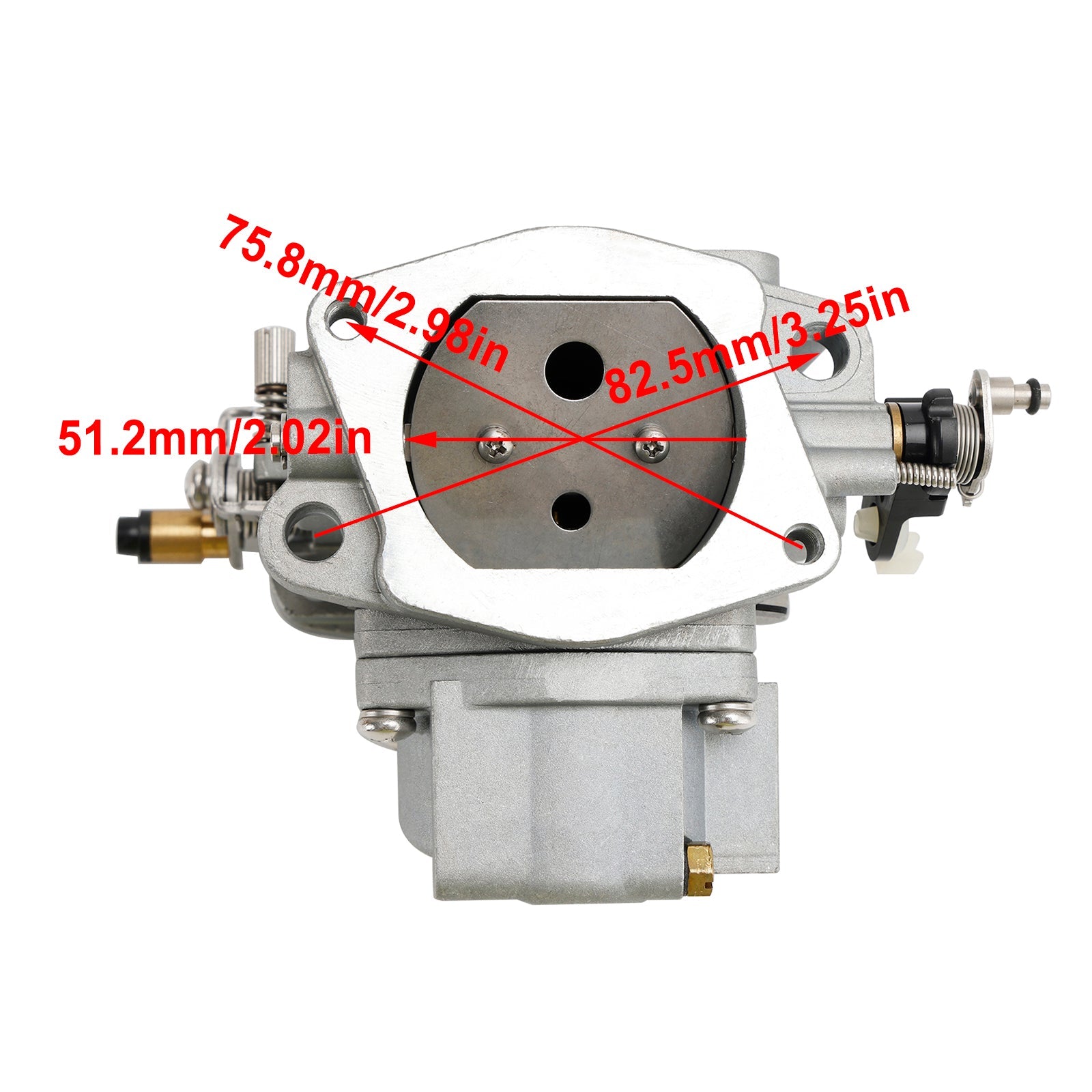 Hiilihydraattinen kaasutin sopii Yamaha 2-tahti 30HP T30 40HP T40 perämoottoriin 66T-14301