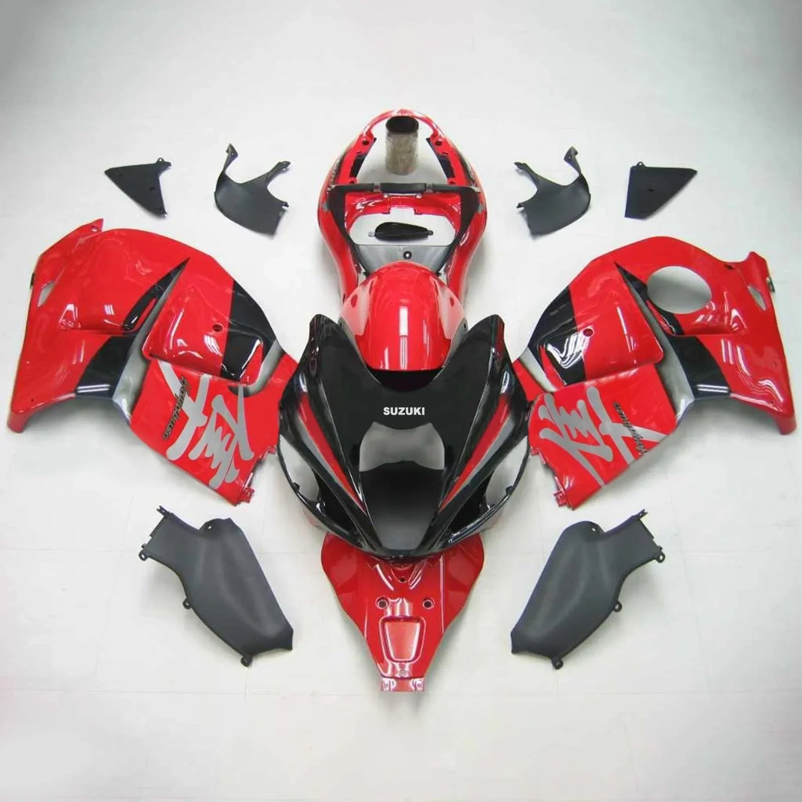 Amotopart Suzuki Hayabusa GSXR1300 1999-2007 Kit carenatura carrozzeria in plastica ABS