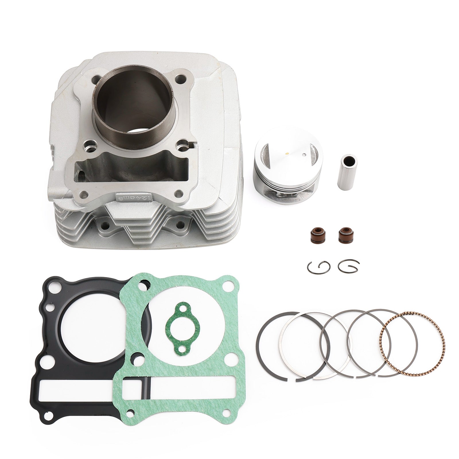 Kit de juntas de pistón de cilindro de 125cc para Suzuki EN125 EN125-2A EN125HU 2003-2009 Fedex Express