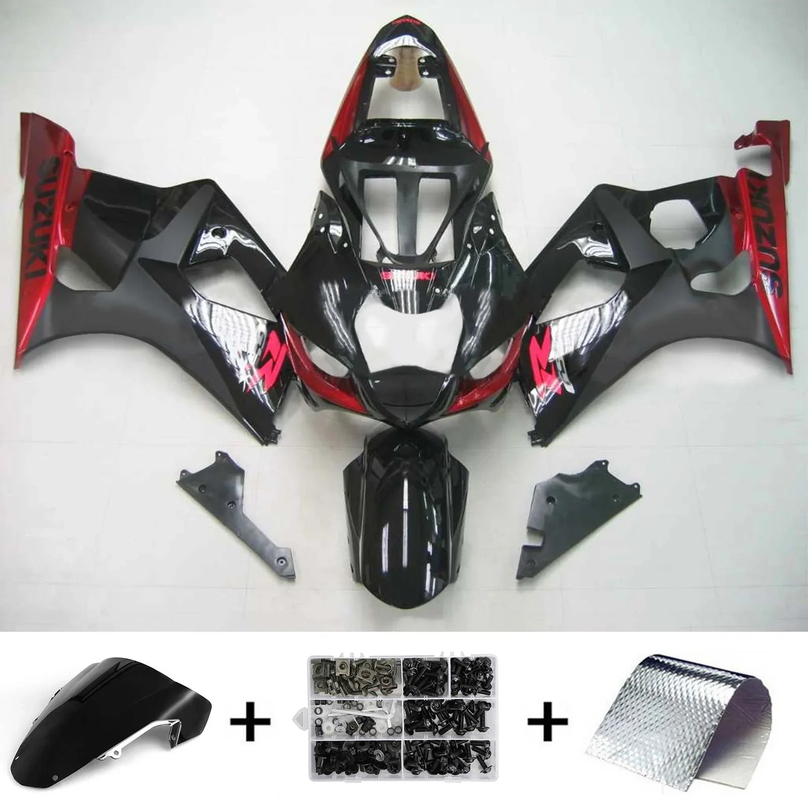 Amotopart Kit carenatura Suzuki GSXR1000 2003-2004 K3