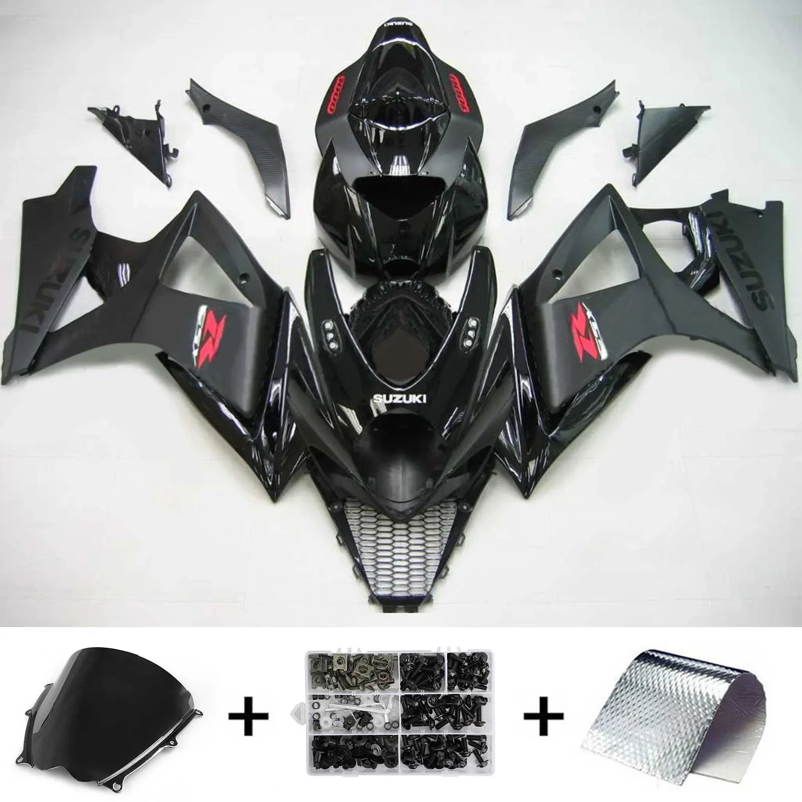 Kit de carénage Amotopart Suzuki GSXR1000 2007-2008