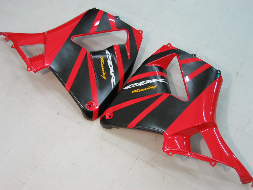 Amotopart Kit Carenado ABS Carrocería para Honda CBR600RR 2003 2004 Genérico Rojo