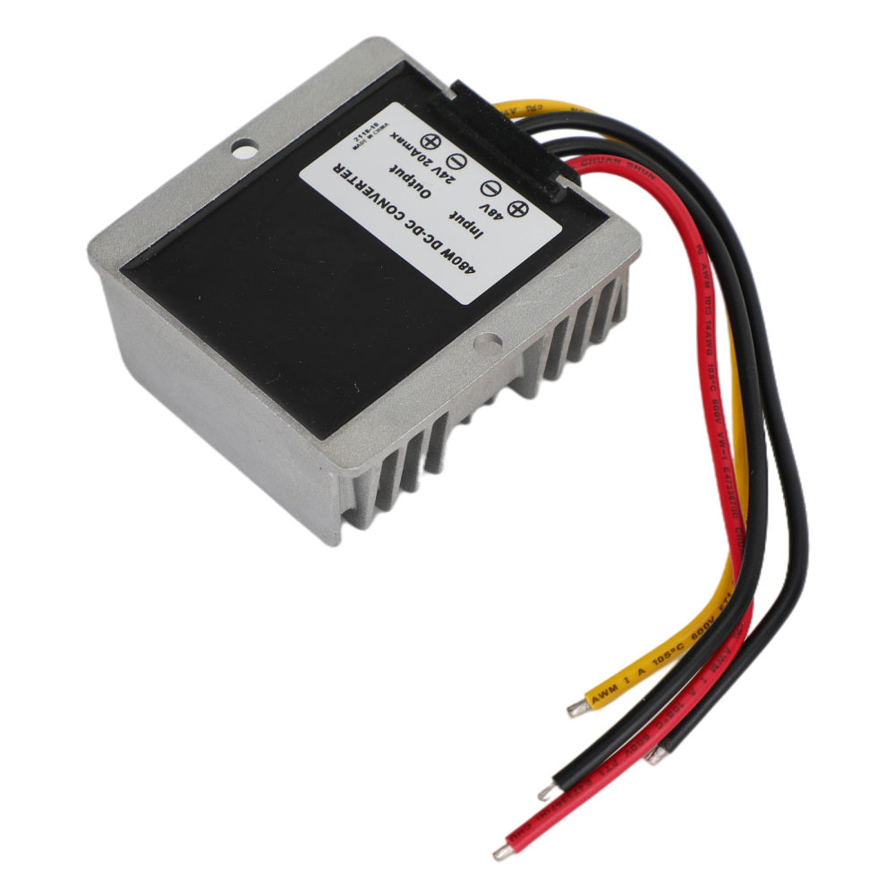 Areyourshop Régulateur de convertisseur de puissance DC/DC étanche 36 V/48 V à 24 V 20 A 480 W