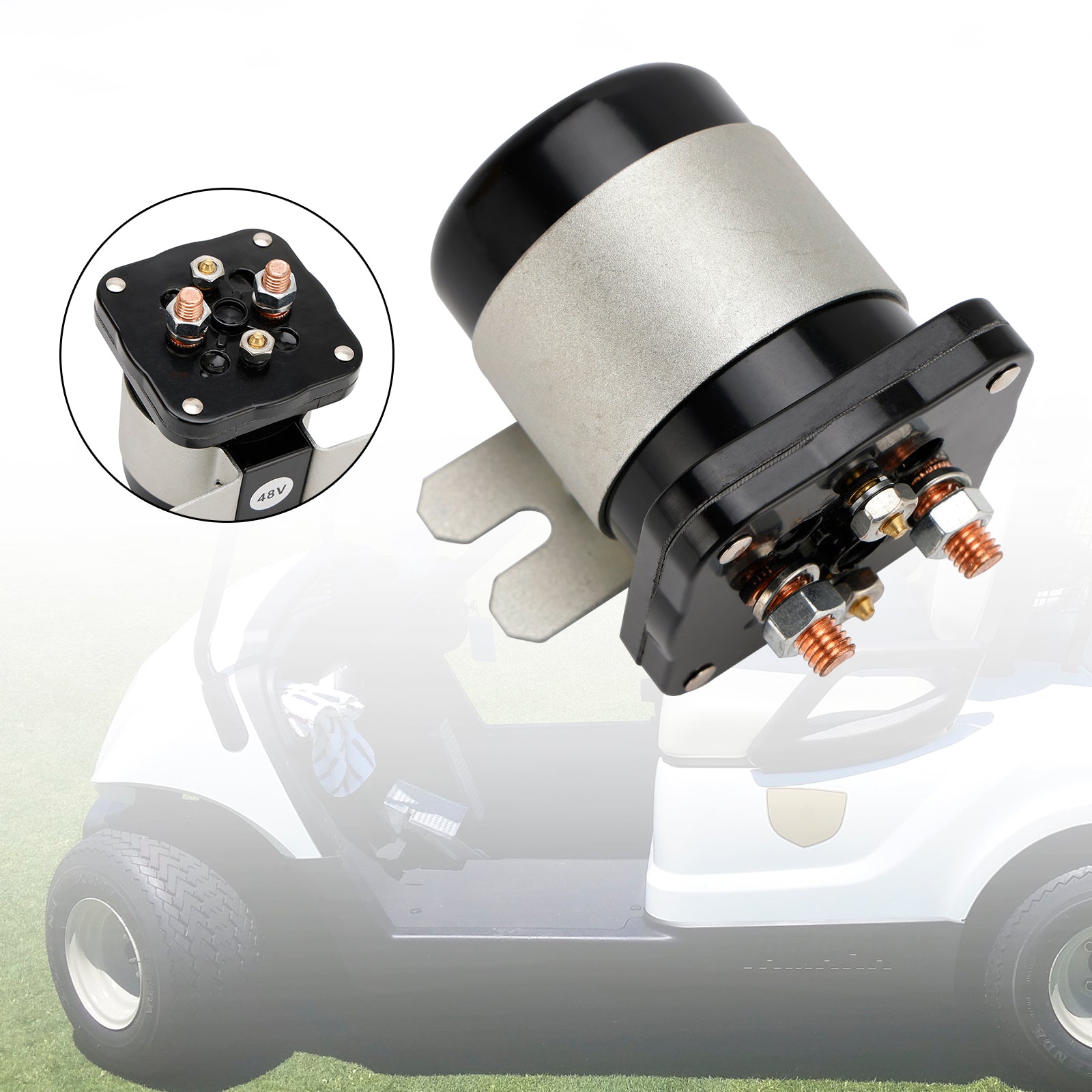 EZ-GO Club Car Electric Yamaha G19 G22 G23 G27 Solenoide di avviamento 48V