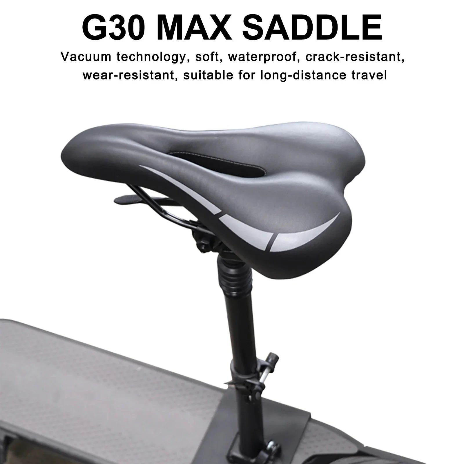 Sella per skateboard regolabile pieghevole per scooter elettrico per NINEBOT G30 MAX