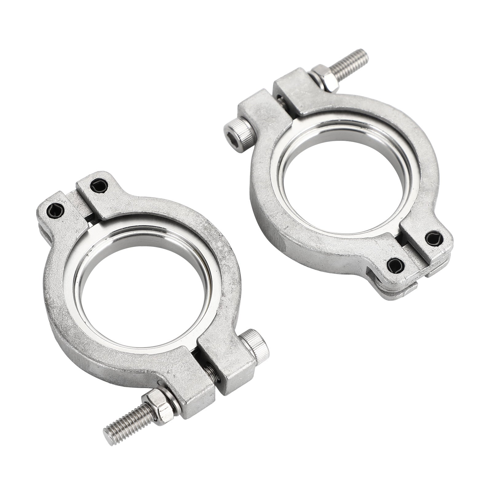 2PC TiAL MV-S 38mm Wastegate V-Band Clamp Set Kit avec Vis Écrous et Joints Générique