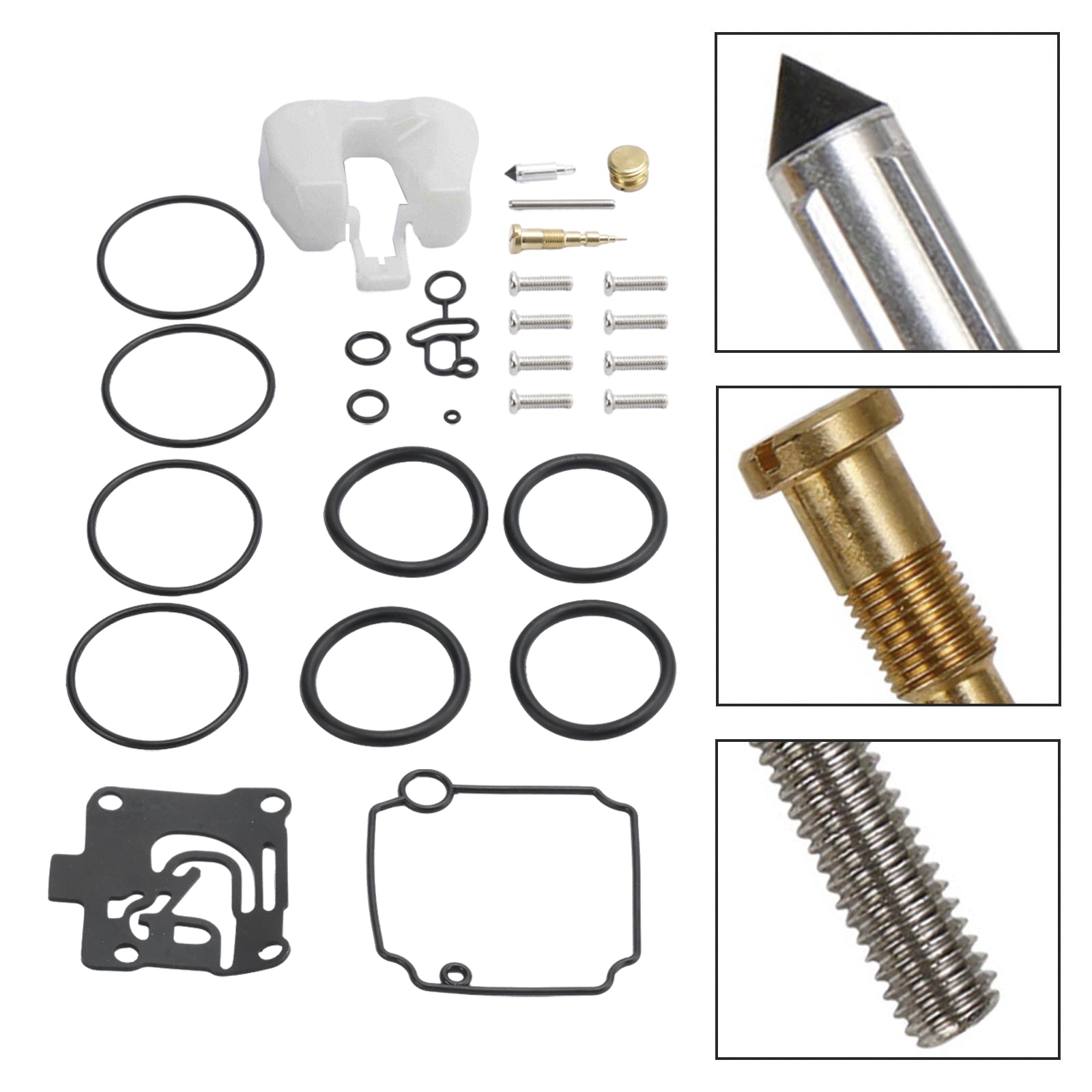 Kit de reconstrucción de carburador para Yamaha 40HP F40 45HP F45A 50HP F50 T50 62Y-W0093