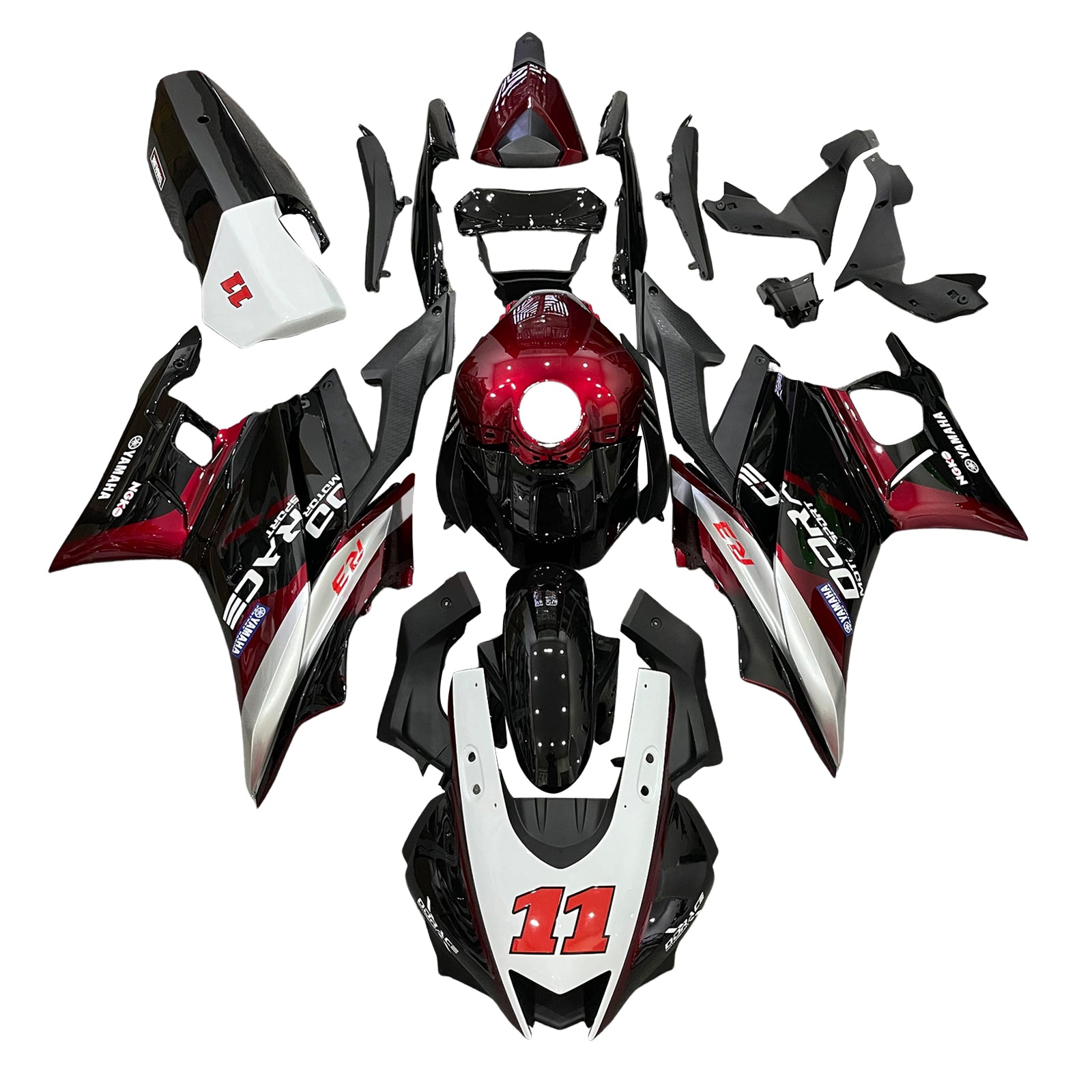 Set Di 155 Viti In Alluminio Per Carena Moto - Fissaggi Parabrezza E Carrozzeria, Colore Oro
