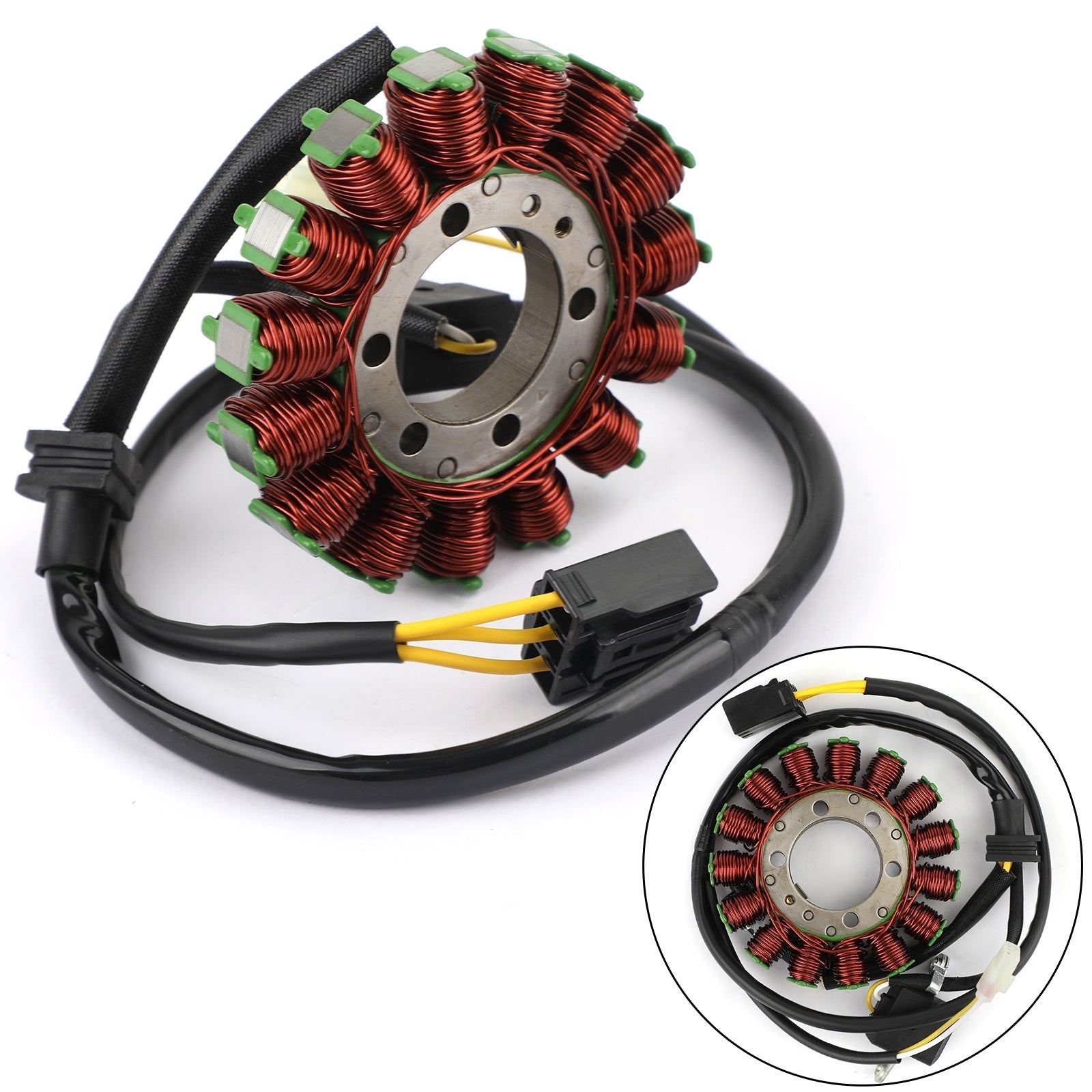 Areyourshop STATOR GÉNÉRATEUR ALTERNATEUR Fit pour Honda CBR1000RR 2008 2009 #.31120-MFL-641 Générique