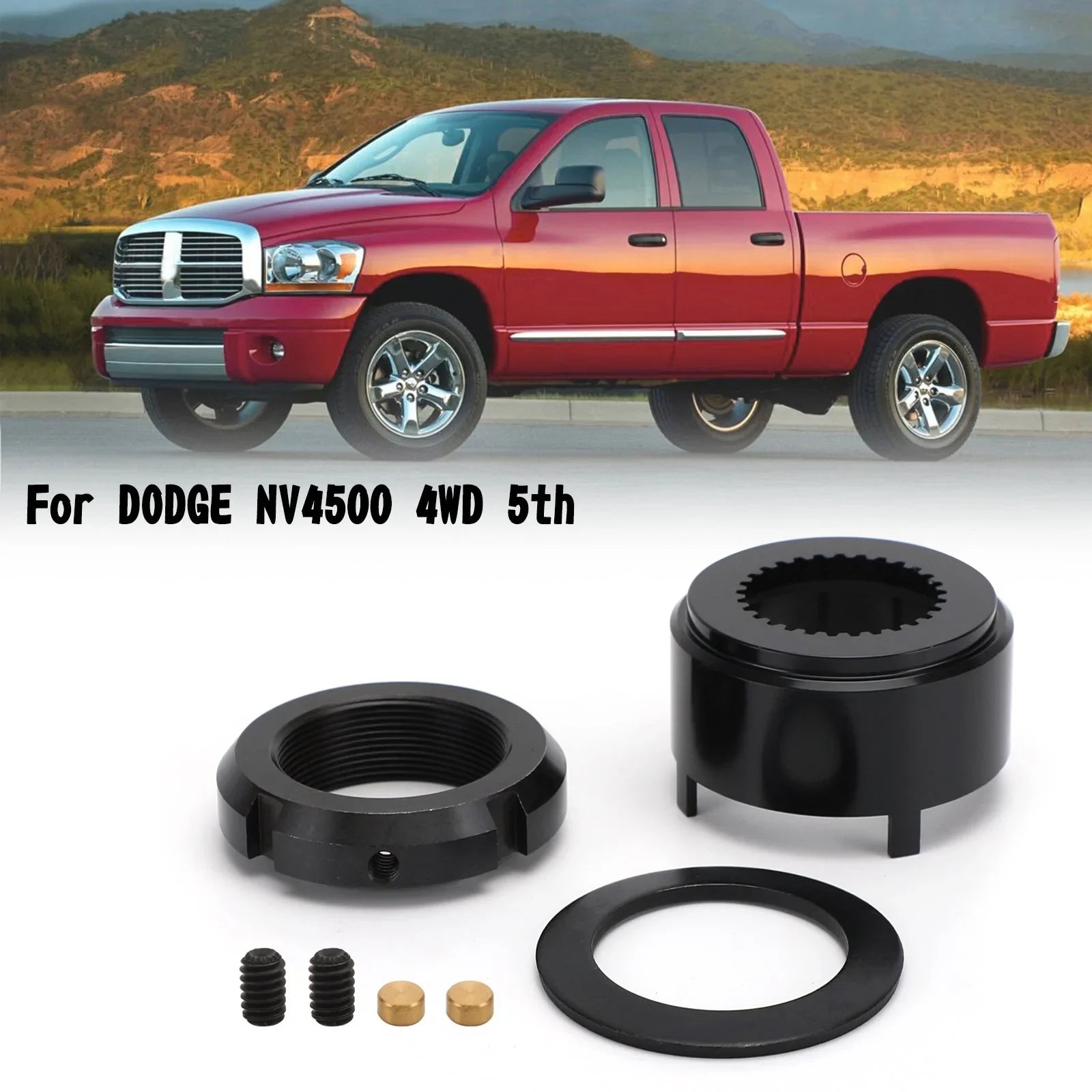 Kit d'écrou de verrouillage et de retenue de vitesse amélioré 5013887AA pour DODGE NV4500 4WD 5th générique