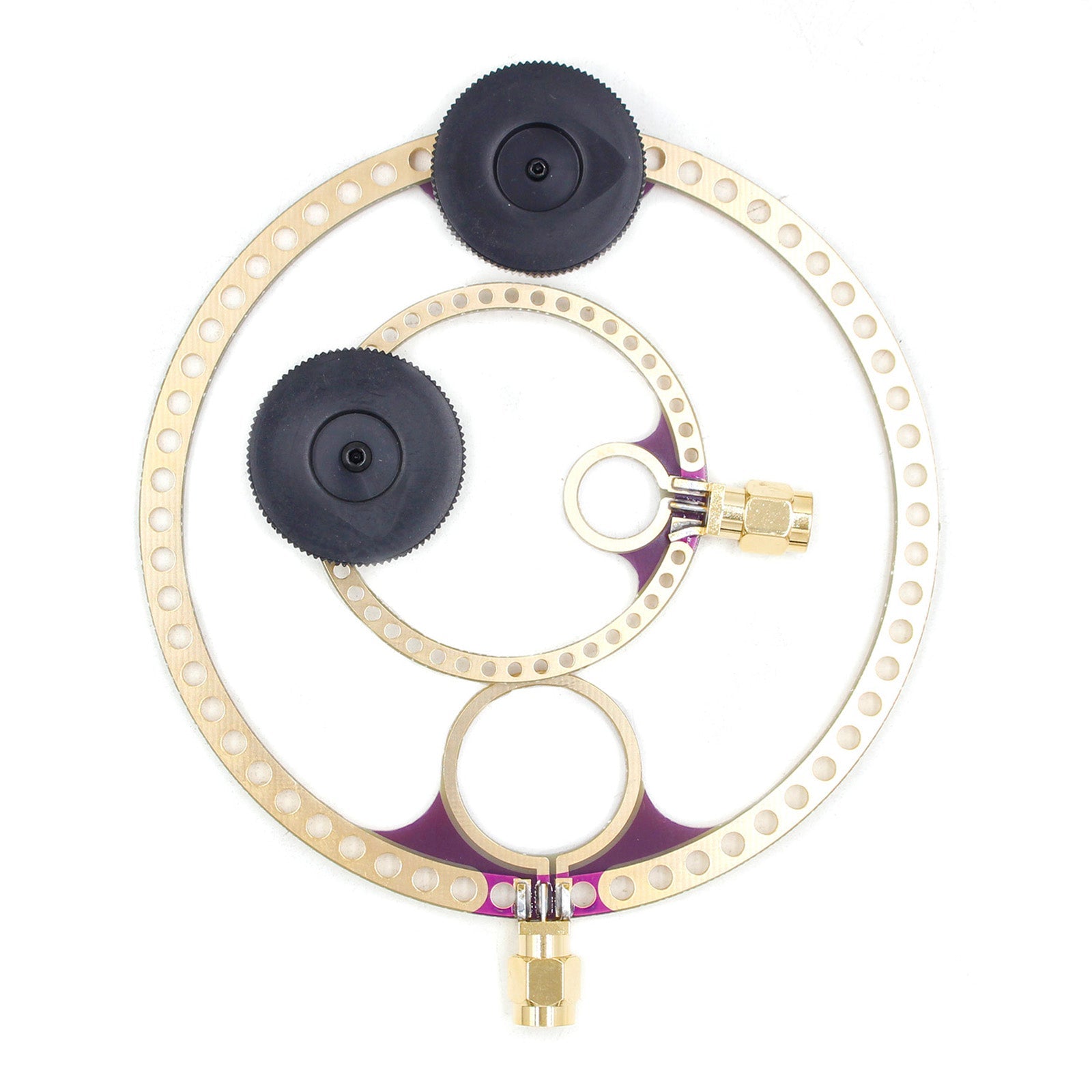 2x Antenne Donut VHF UHF FM Mini Boucle pour Récepteur Radio HFDY Malahiteam DSP DSP2