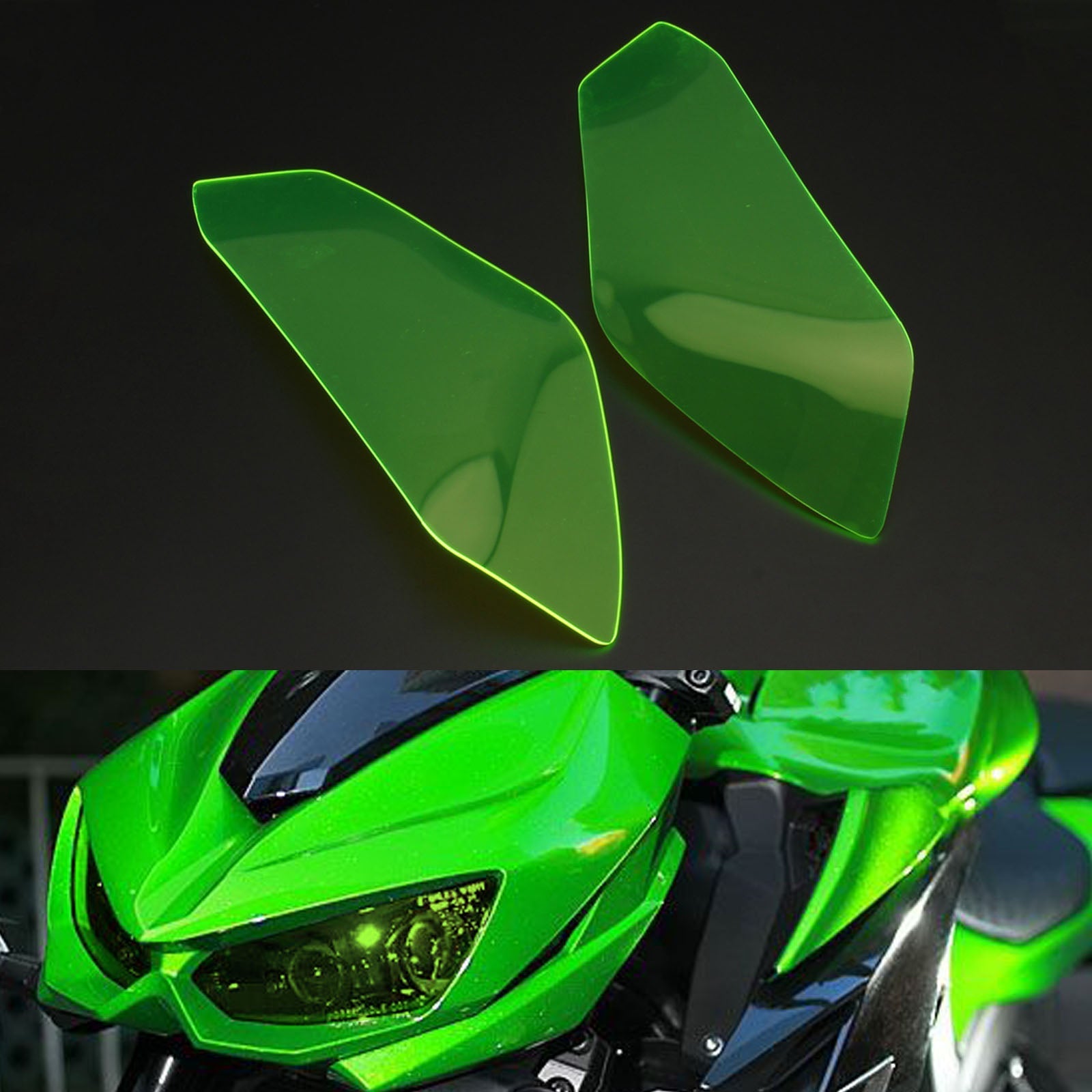 Cubierta de protección de lente de faro delantero para Honda Cbr1000Rr 2017-2020, humo genérico