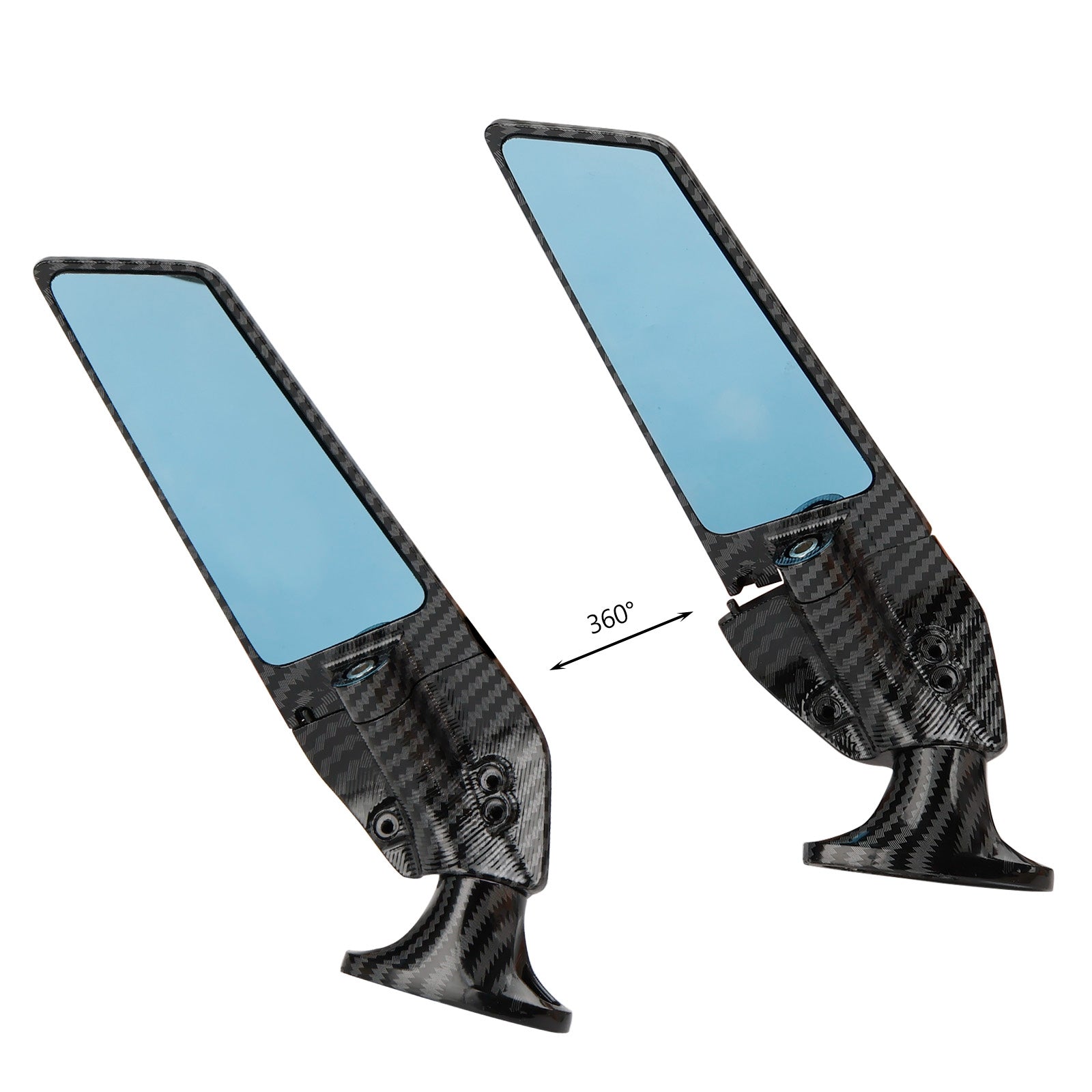 Specchietti laterali spoiler alare per Honda CBR300R CBR500R 2013-2023