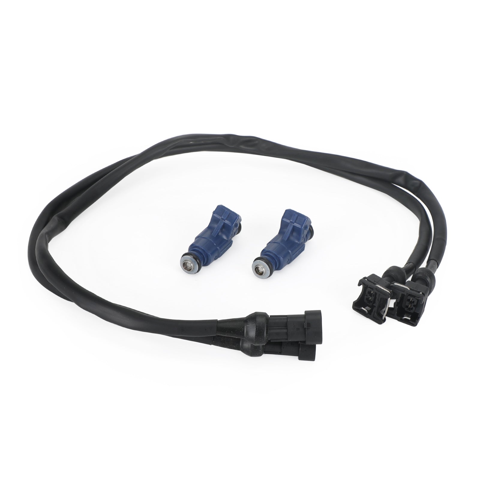 Confezione da 2 iniettori di carburante 1202863 per Polaris RZR Sportsman Ranger EFI 700 800 05-14 generico