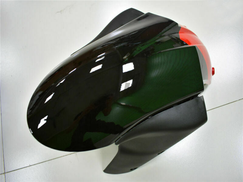 Kit de carenado de plástico rojo y negro de inyección Amotopart para Kawasaki ZX10R 2006 2007 genérico