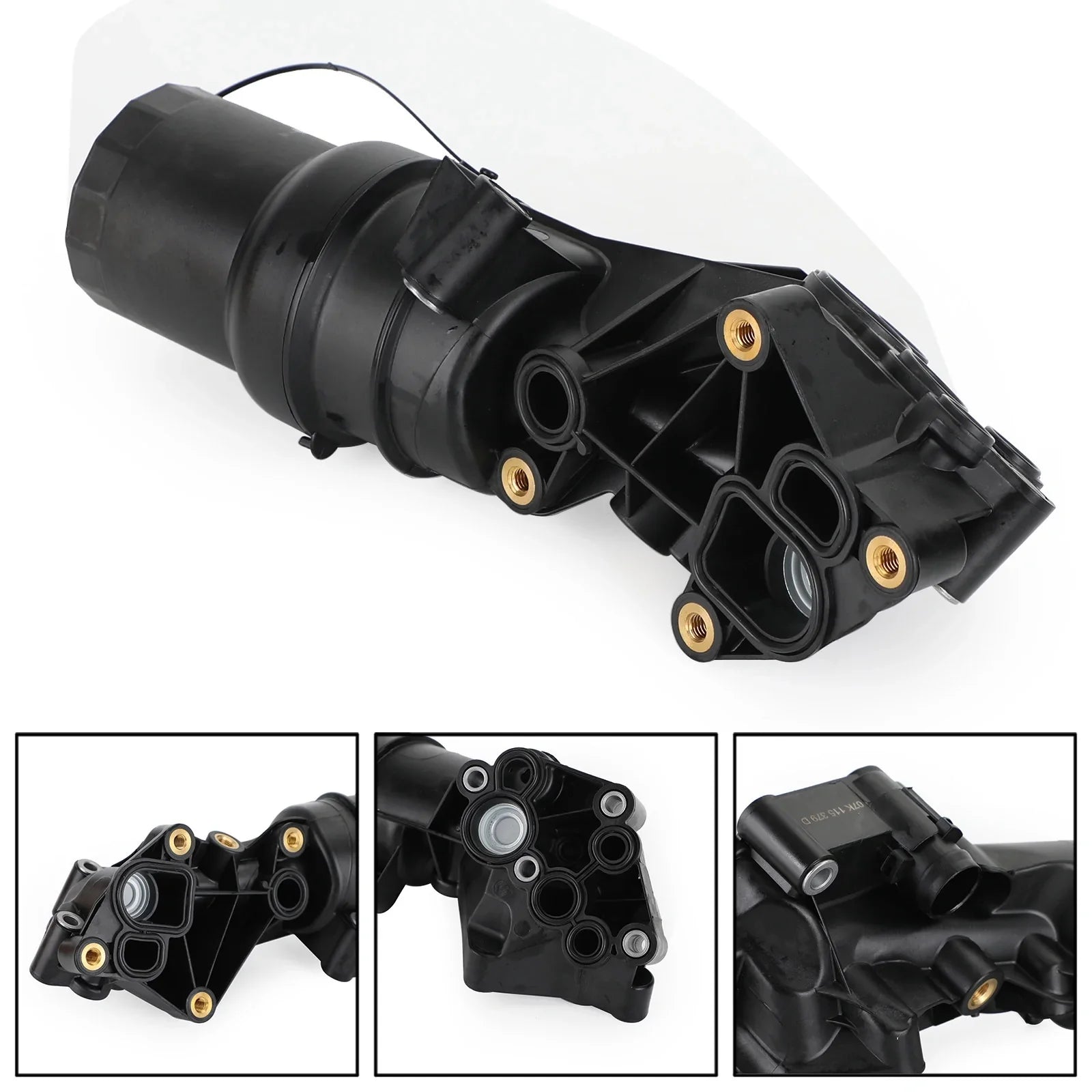 Carcasa del filtro de aceite 07K115397D para Audi TT Quattro VW Jetta Beetle Passat l5 2.5L genérico