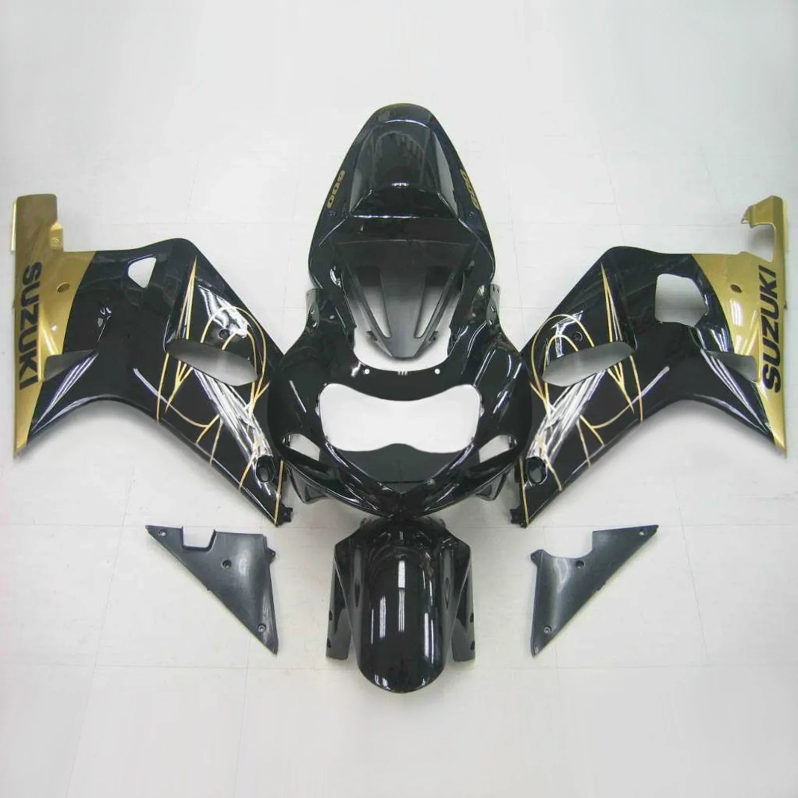 Amotopart Suzuki GSXR600 2001-2003 Kit Carenado Plastico ABS Carroceria