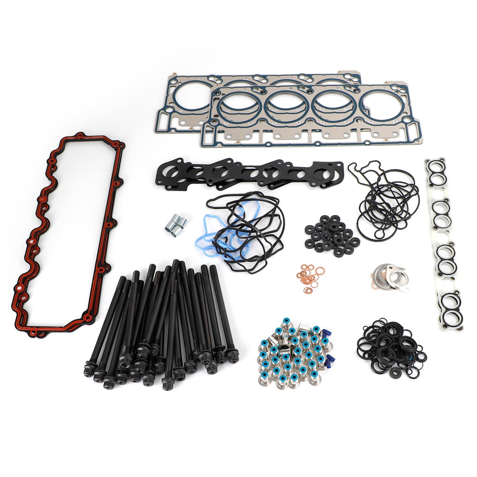 2004-2010 E-350 E-450 Ford 6.0L V8 Diesel 18mm Kit de goujons de culasse et joint de culasse