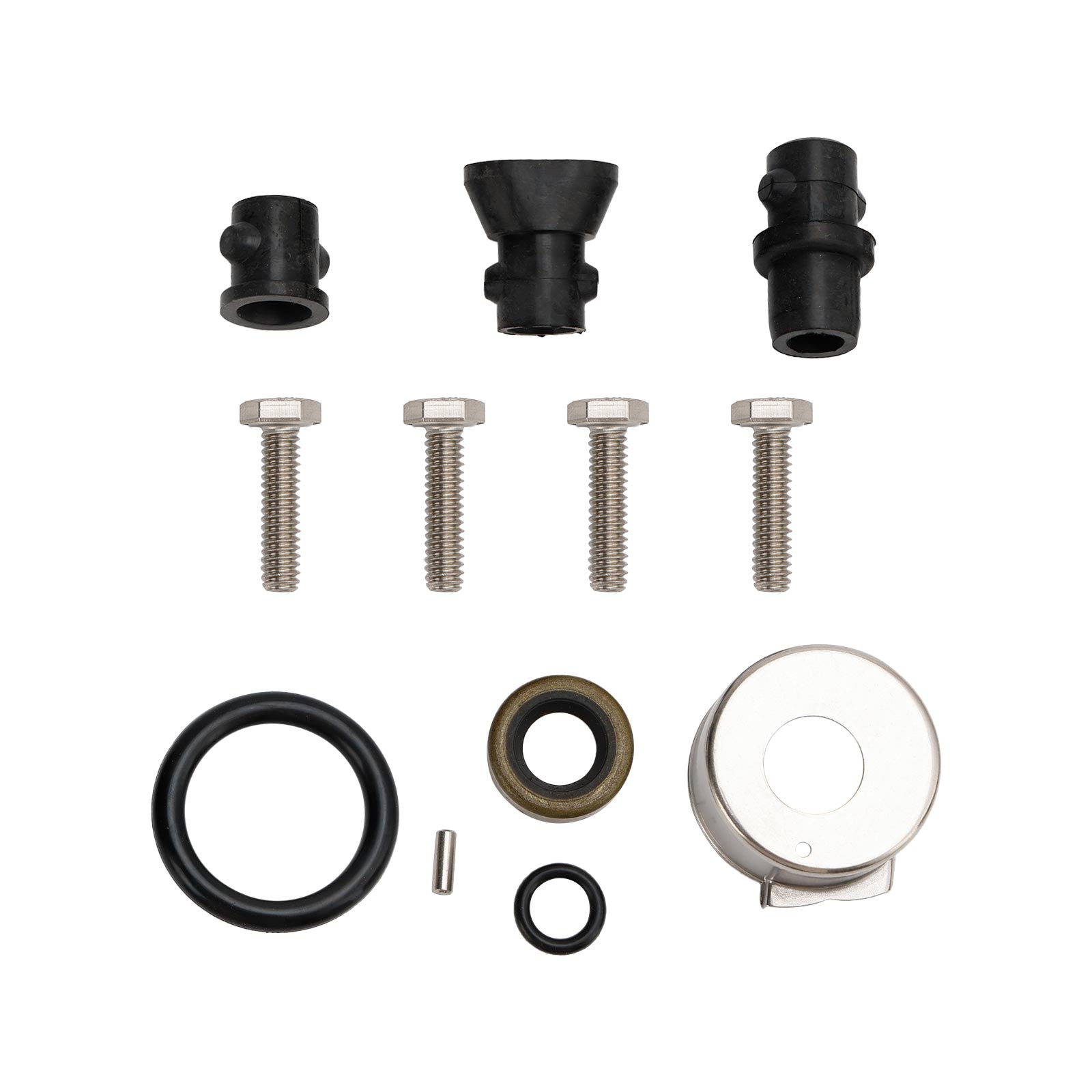 Kit de impulsor de bomba de agua para fueraborda Johnson Evinrude 8-15HP con carcasa 18-3327